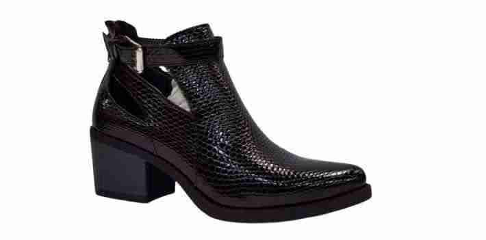 Zapatos estilo campero,negro - miniatura 2