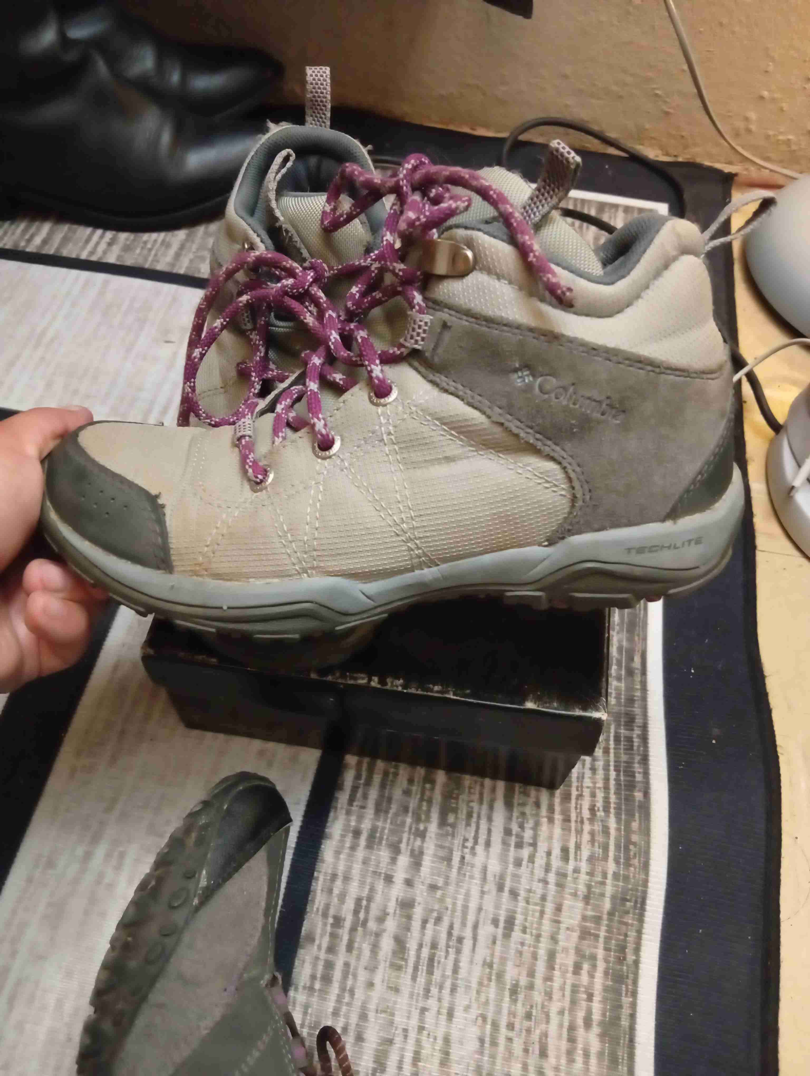 Botas de montaña beige - miniatura 2