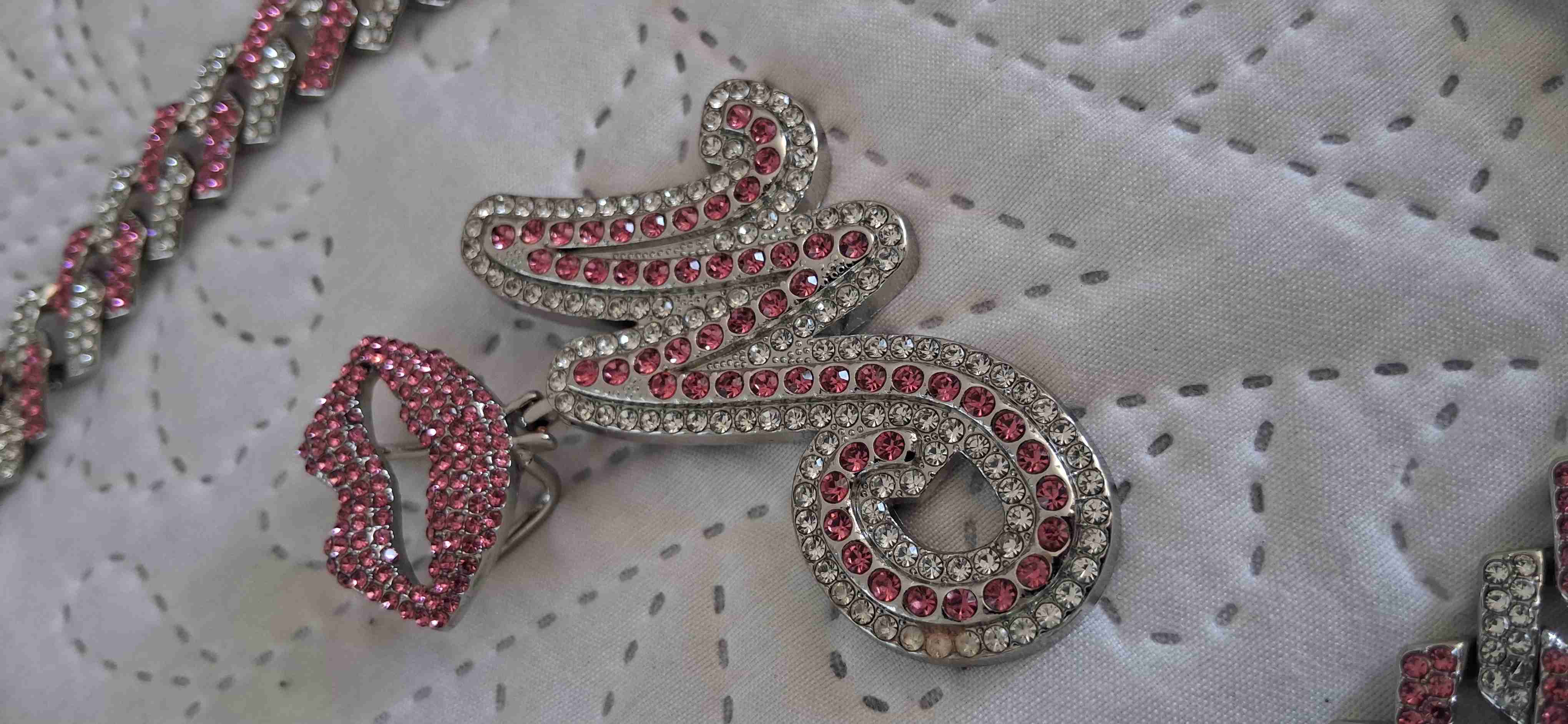 Cadena de mossanita - miniatura 3