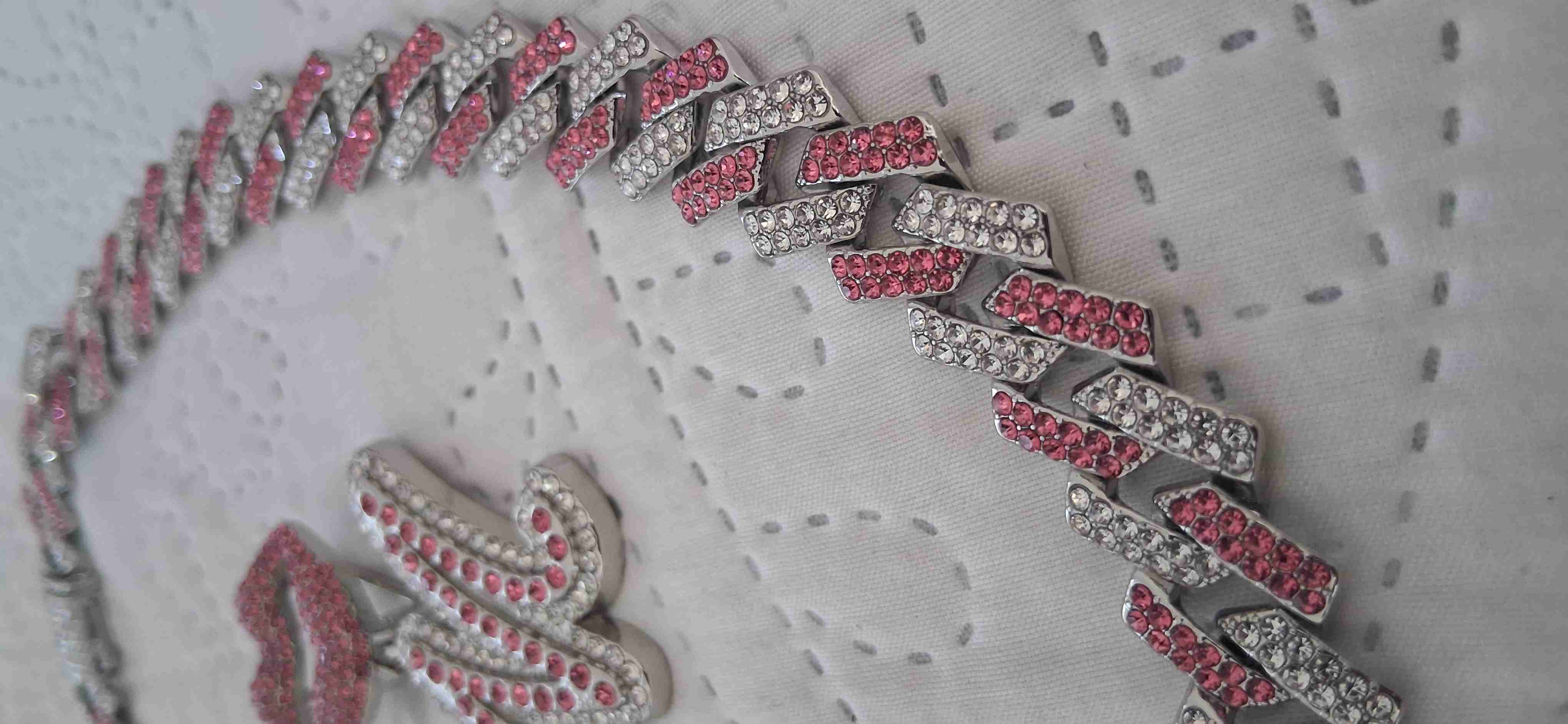 Cadena de mossanita - miniatura 4