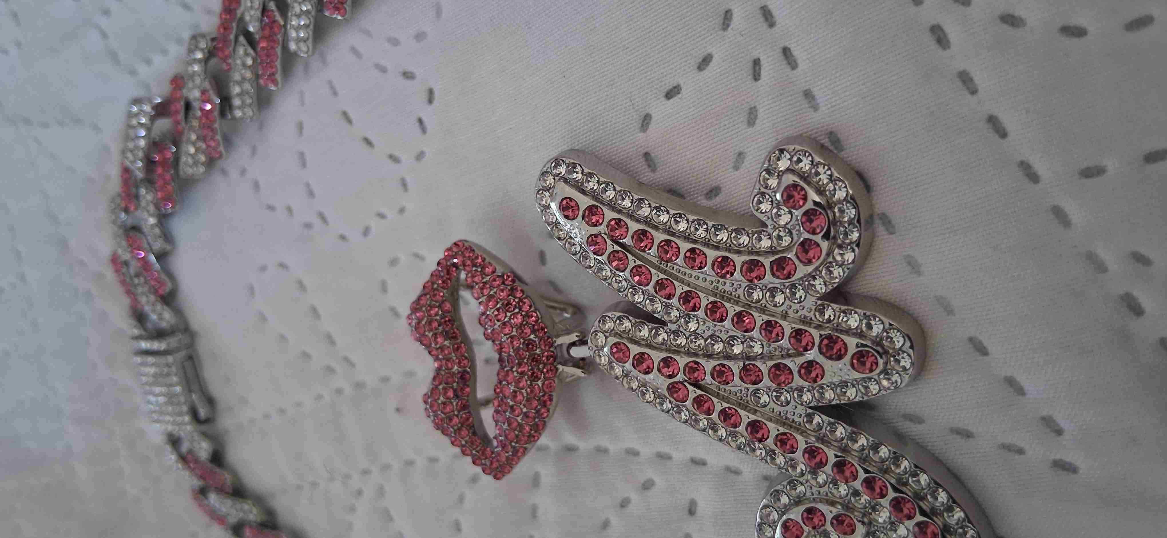 Cadena de mossanita - miniatura 6