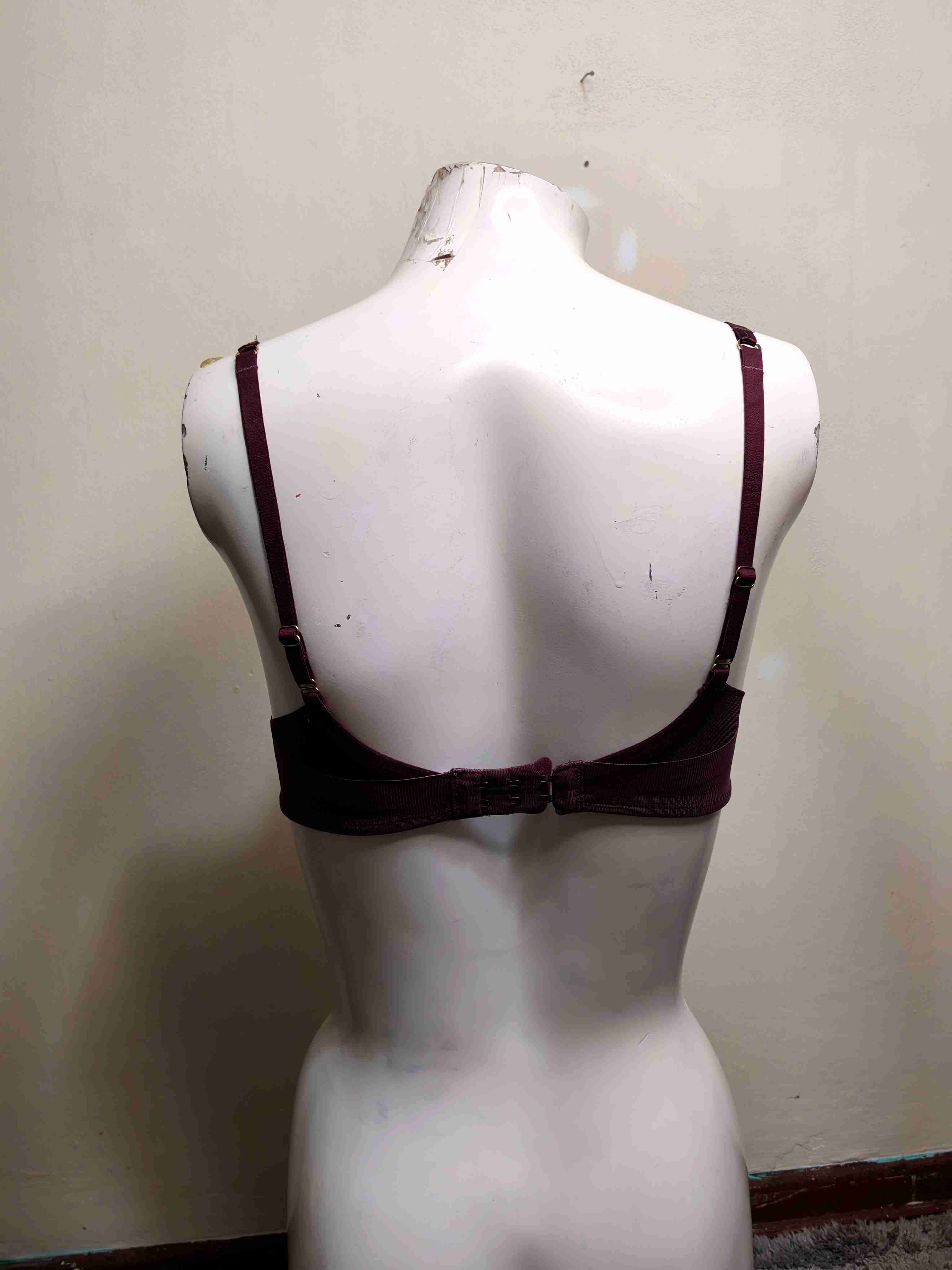 Sostén morado semitransparente - miniatura 4