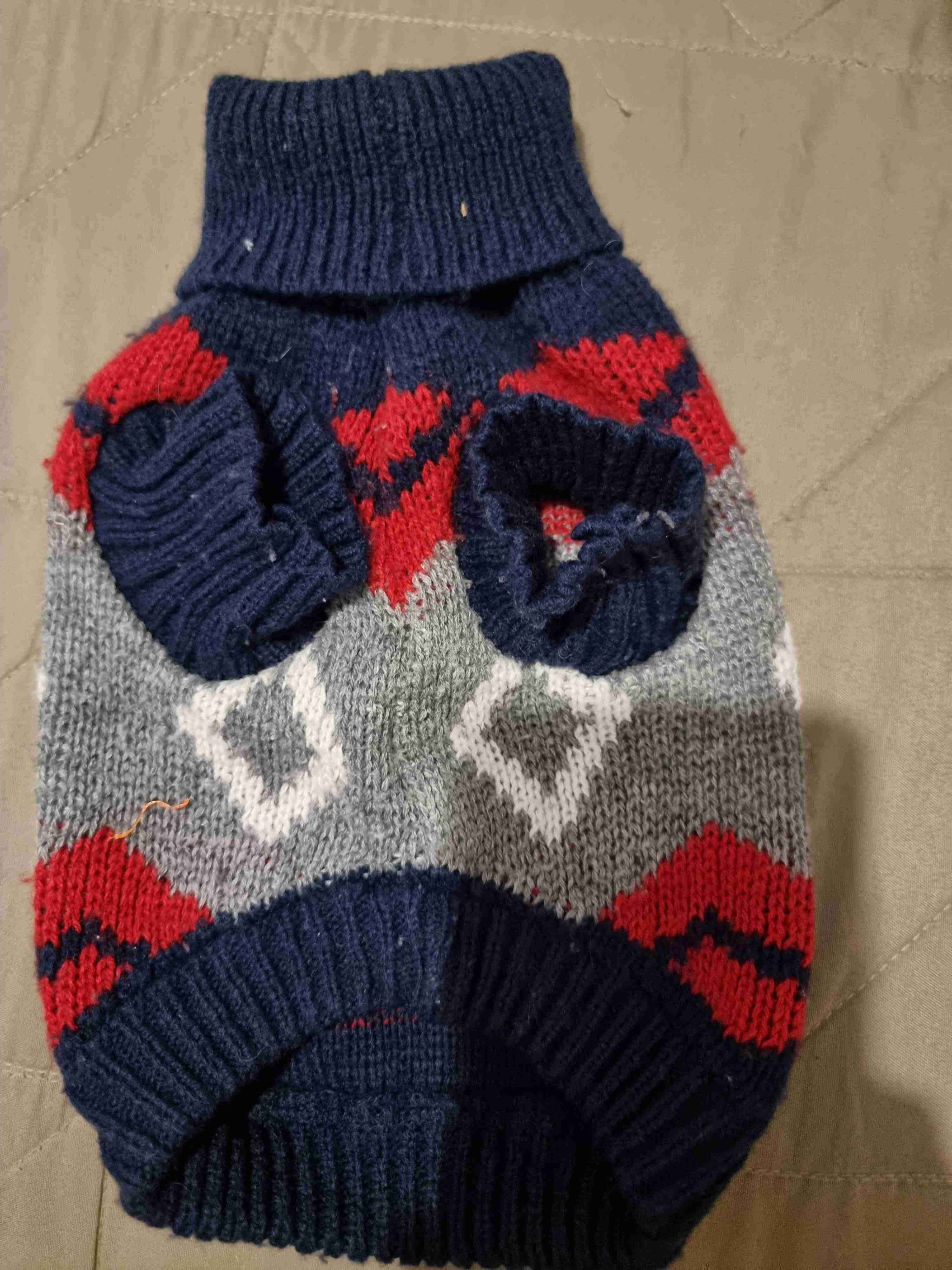 Suéter tejido para cachorro - miniatura 2