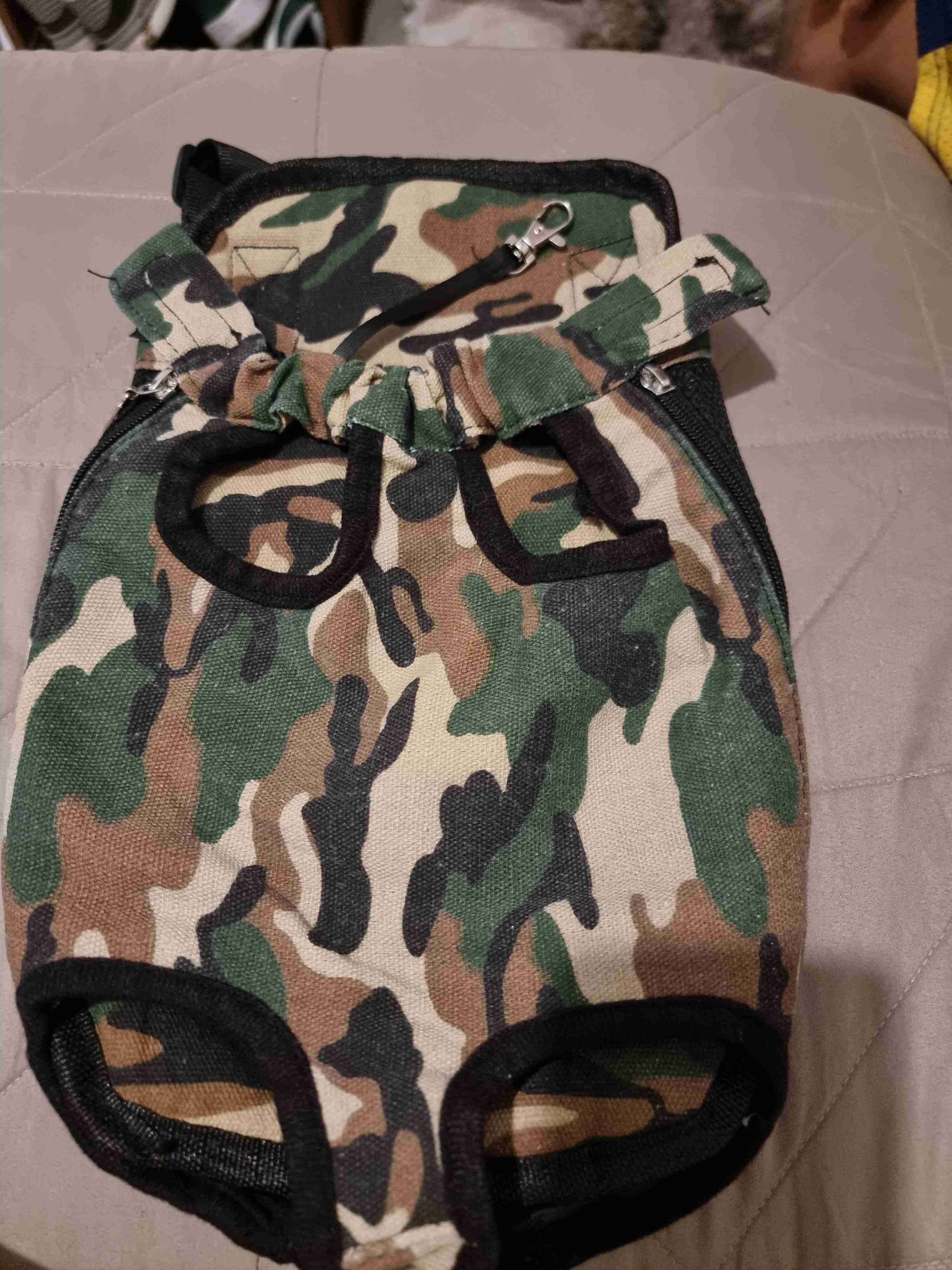 Arnés camuflado para mascotas