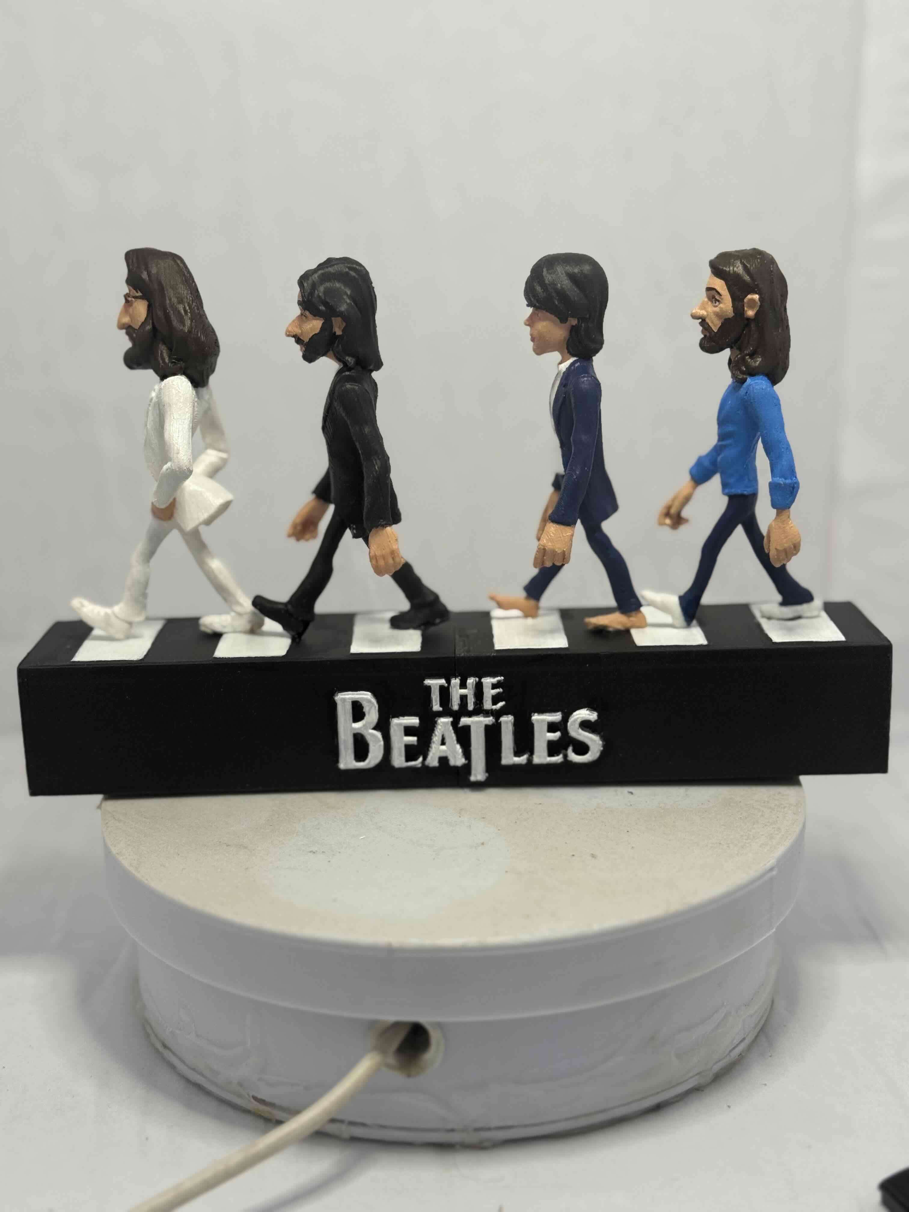 Figura decorativa de banda musical los Beatle - miniatura 2