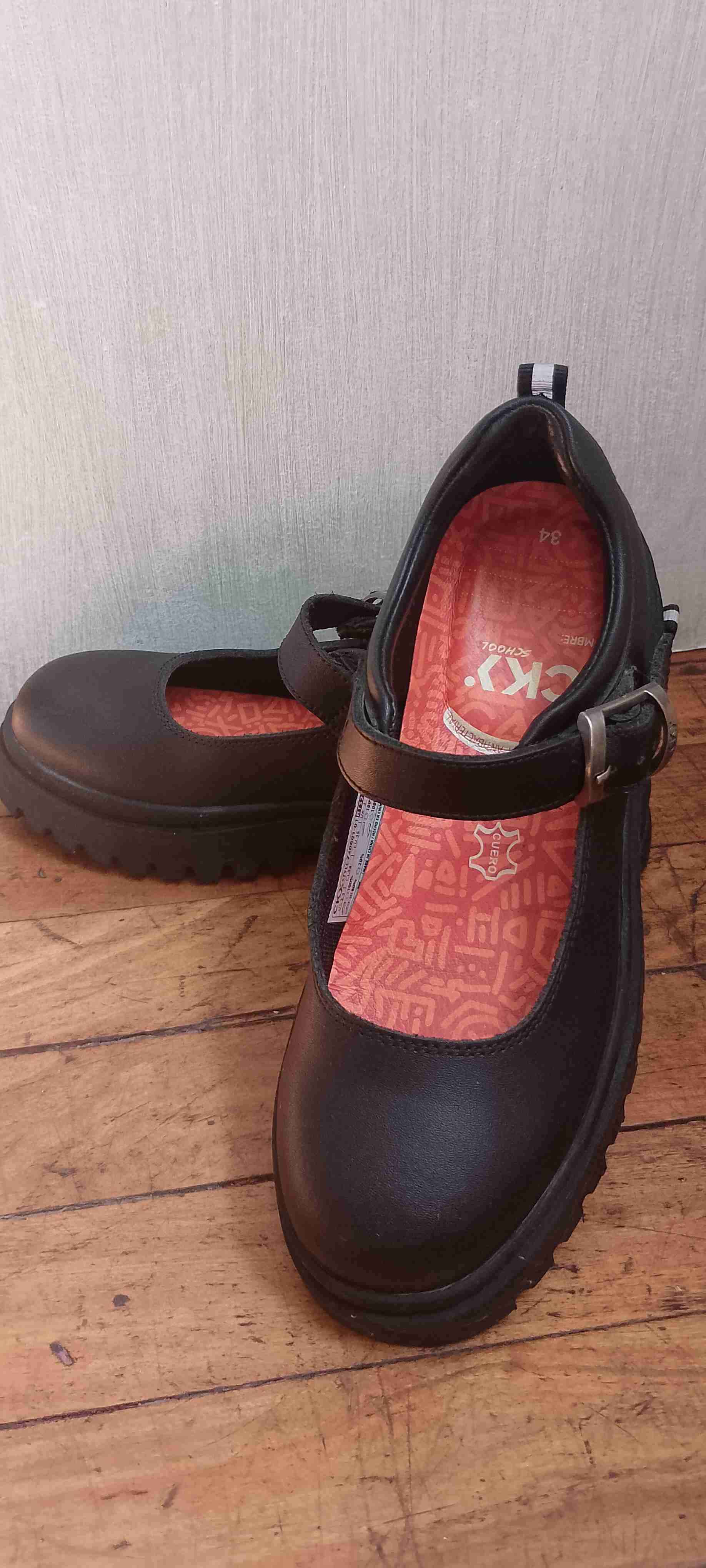 Zapatos escolares CKY negros - miniatura 2