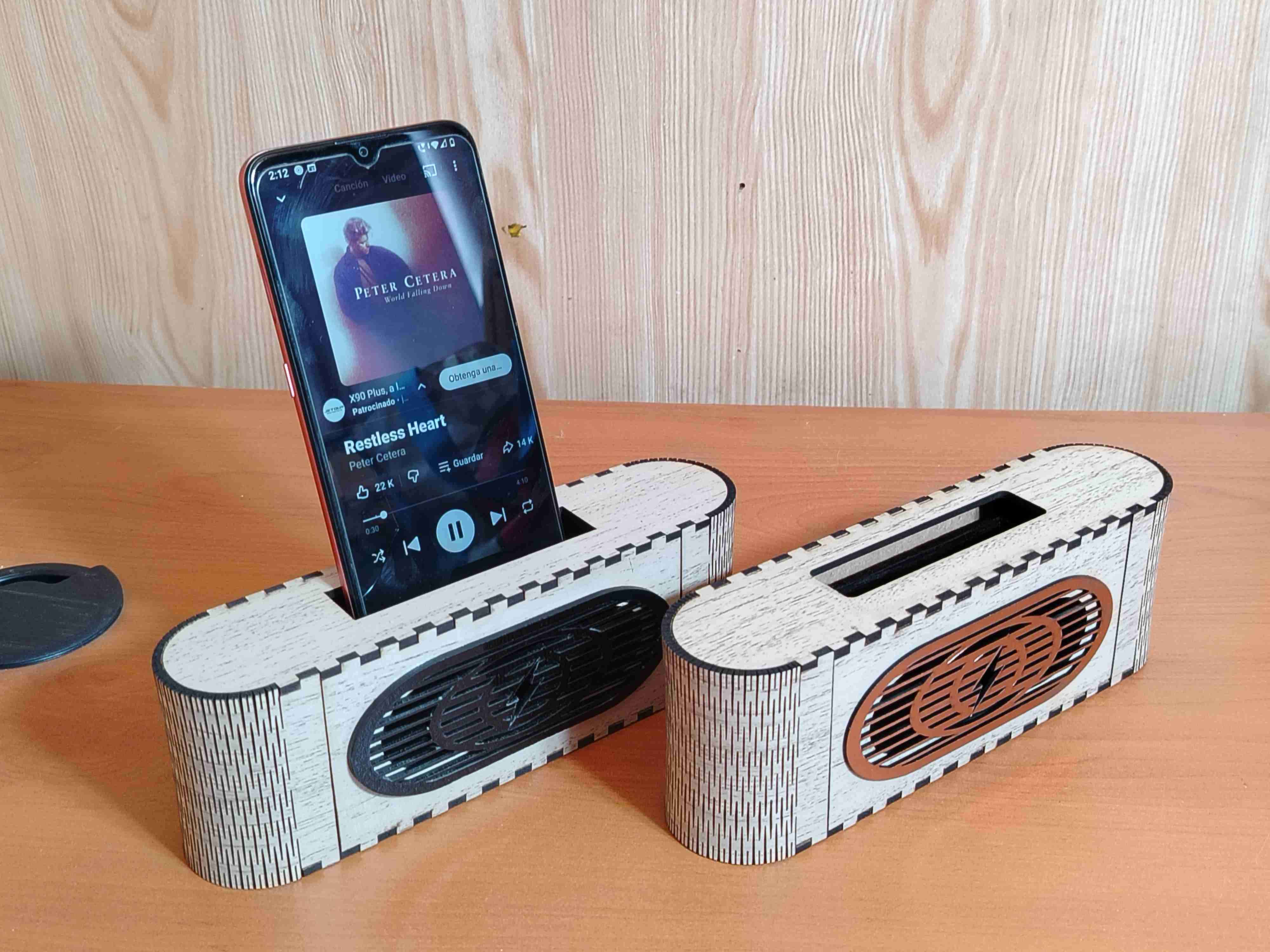 Dock amplificador para smartphone - miniatura 3