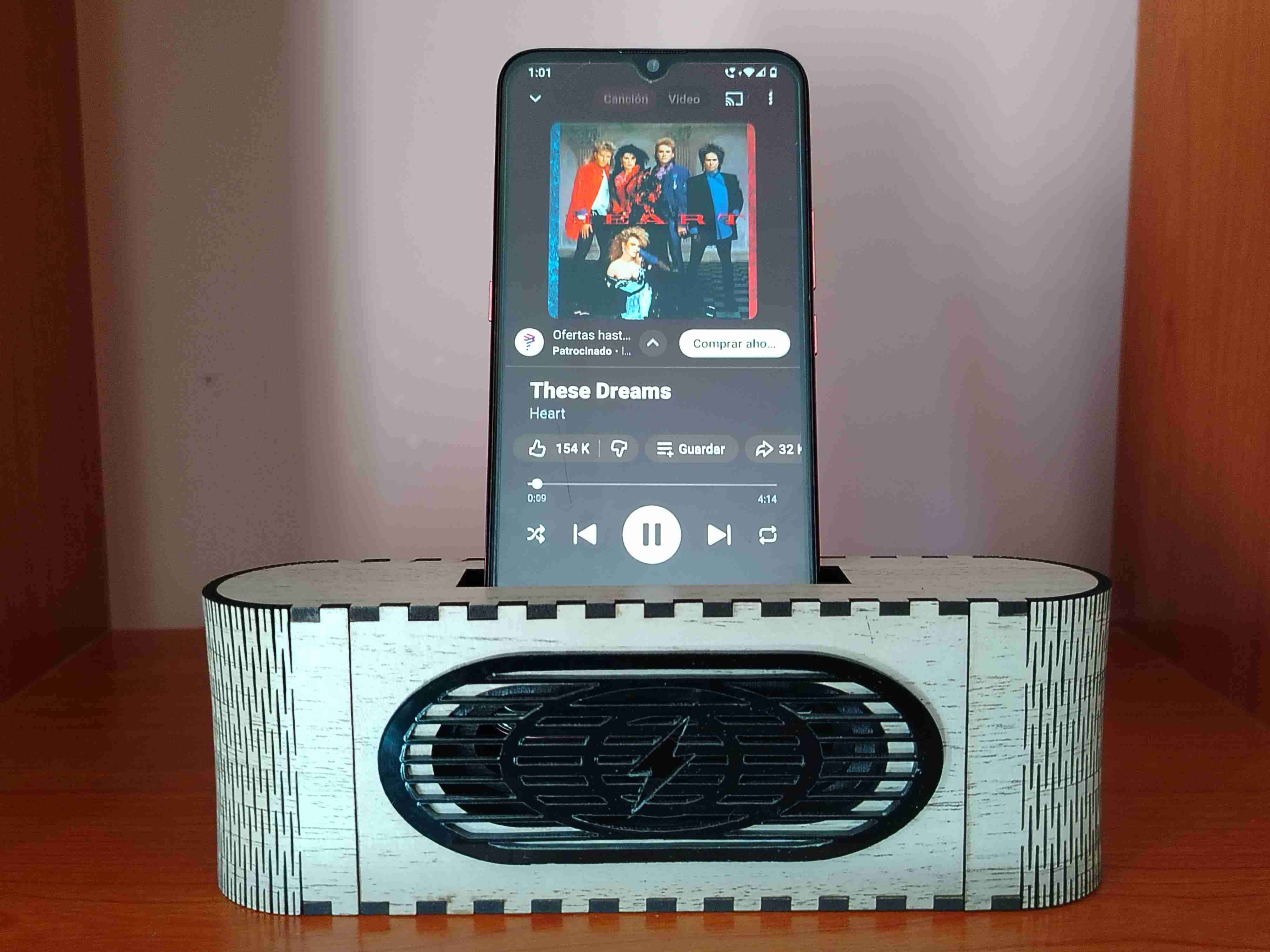 Dock amplificador para smartphone - miniatura 5