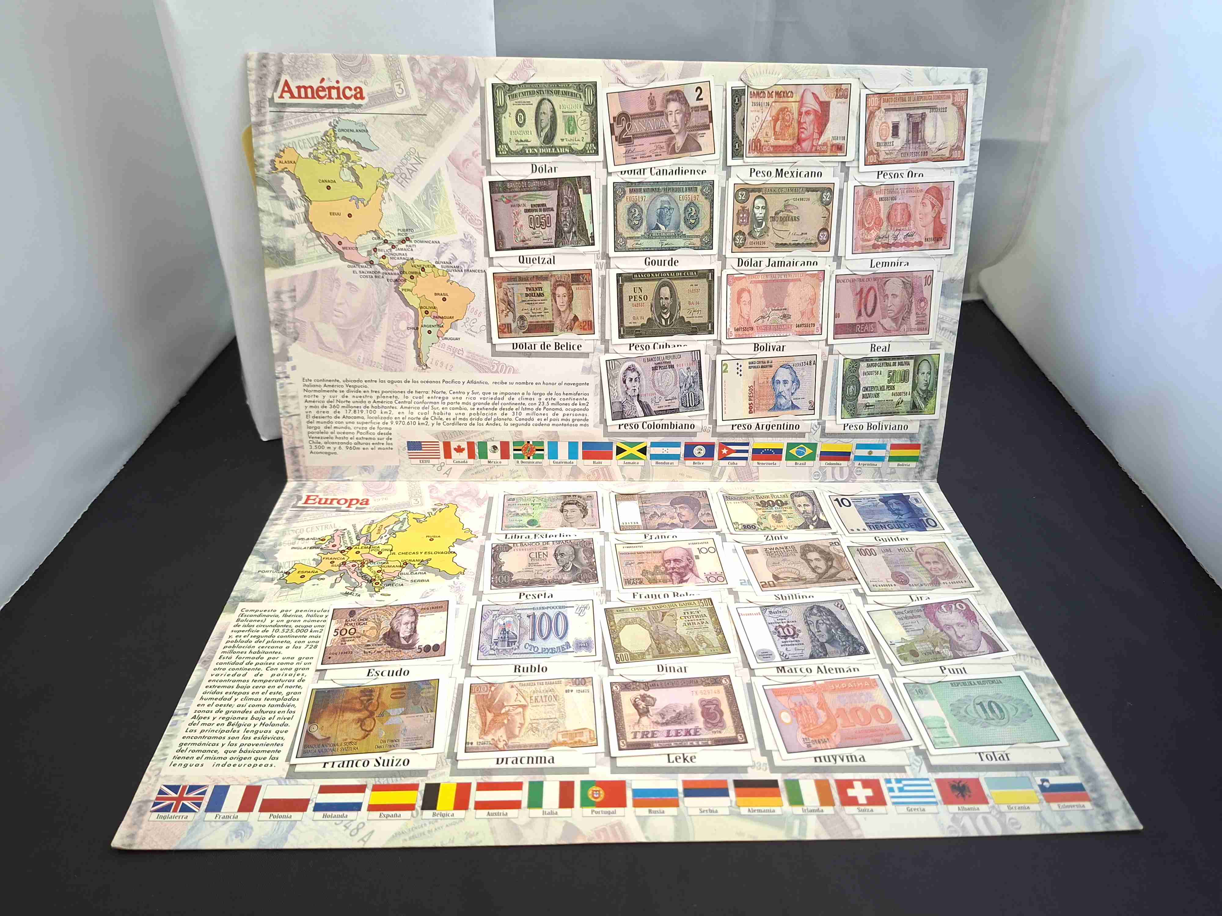 Coleccionador Puros Billetes completo Tazos - miniatura 2