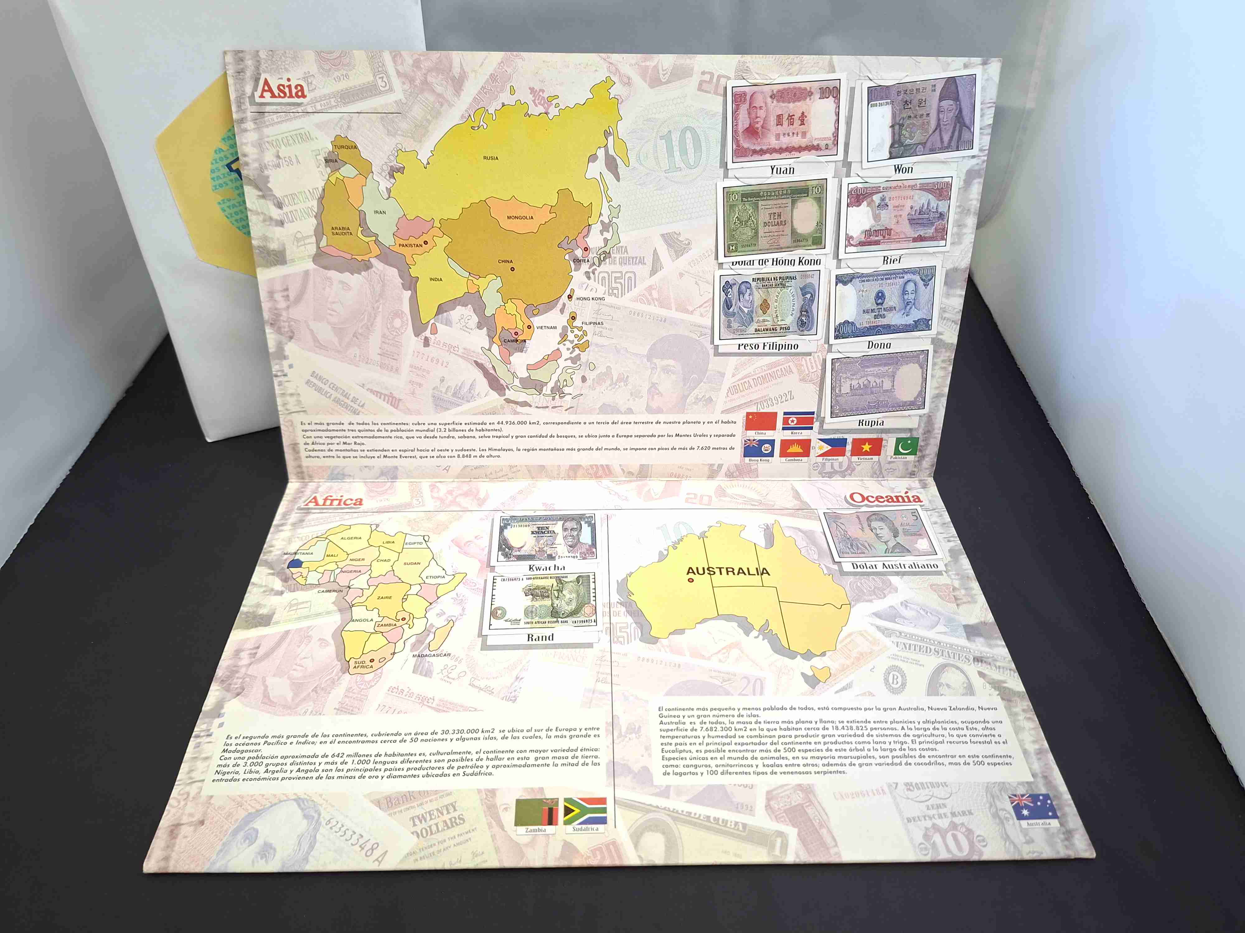 Coleccionador Puros Billetes completo Tazos - miniatura 3