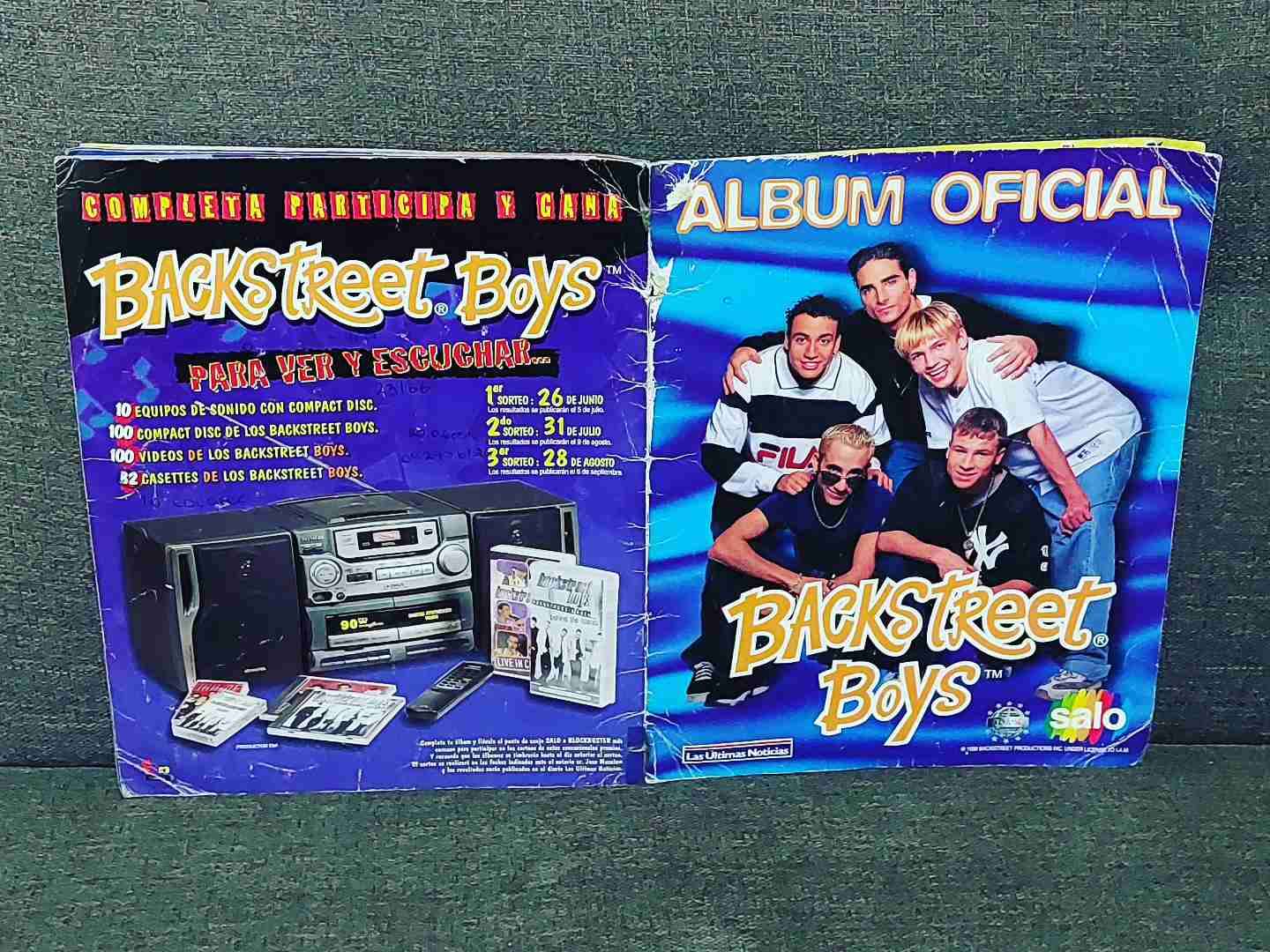Álbum oficial Backstreet Boys de Salo Completo - miniatura 2