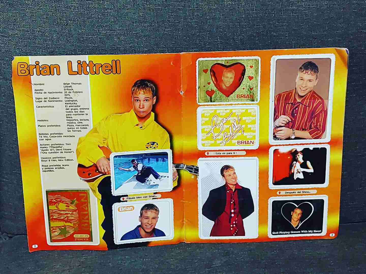 Álbum oficial Backstreet Boys de Salo Completo - miniatura 4