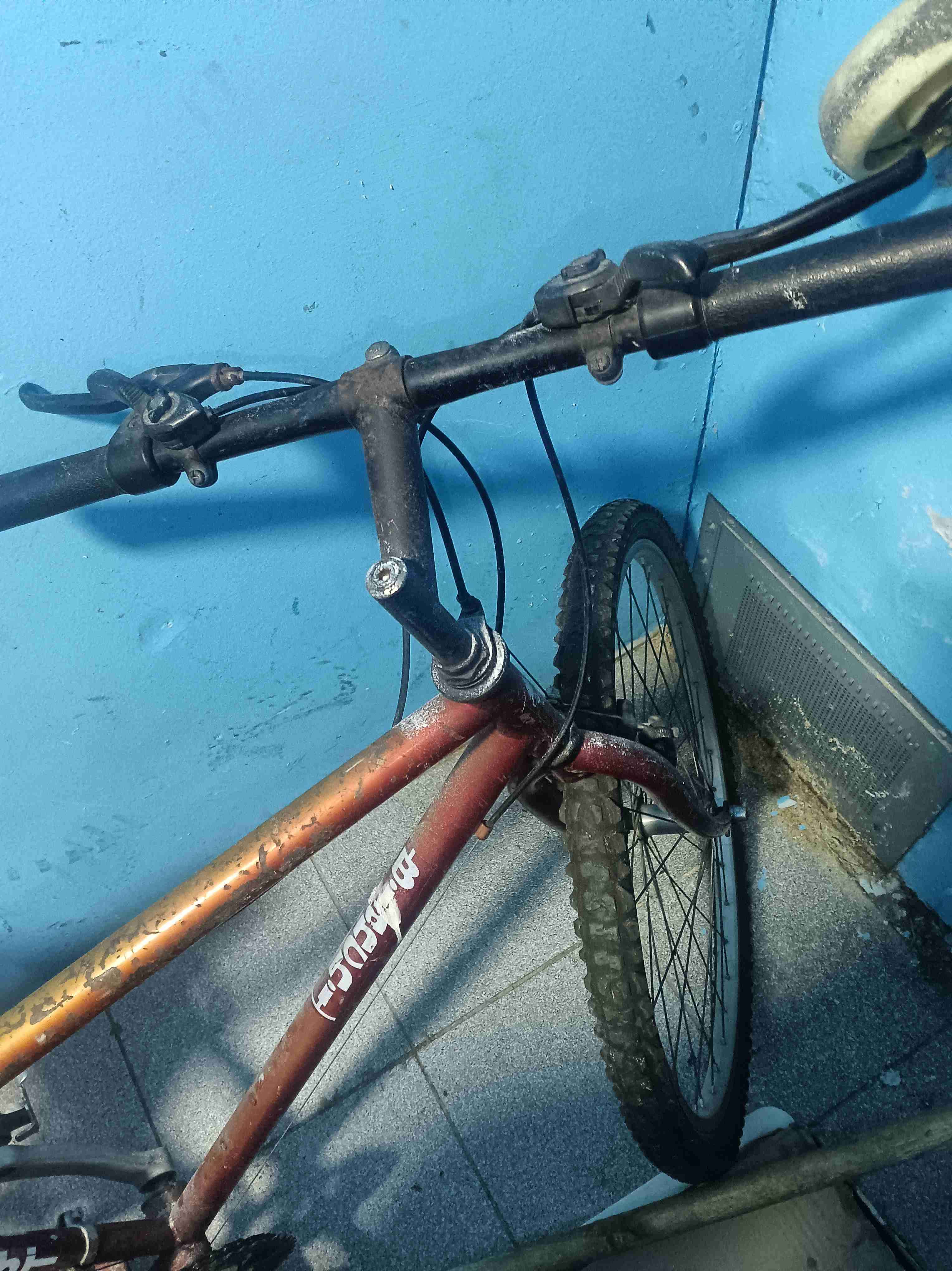 Bicicleta todo terreno usada