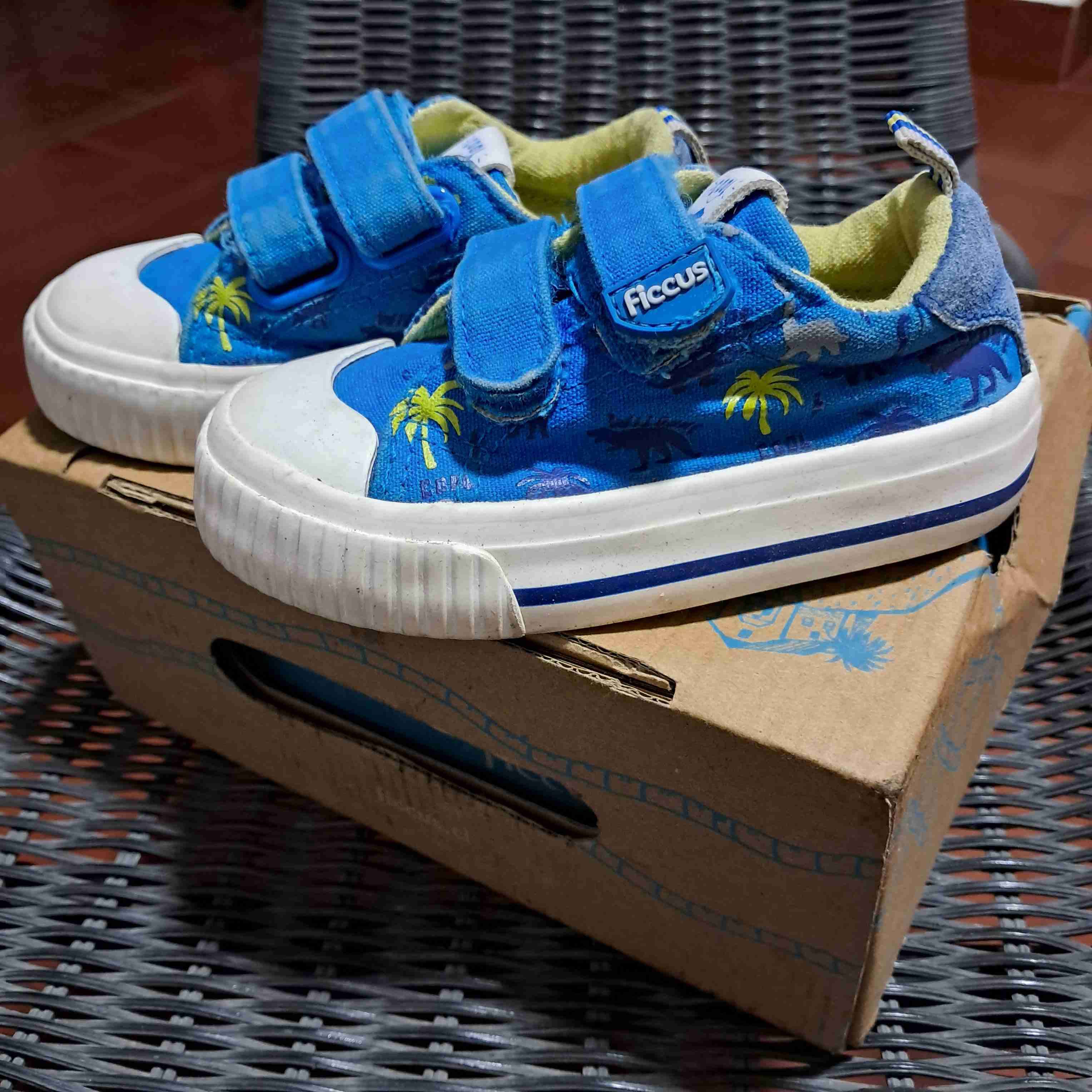 Zapatillas infantiles azules Ficcús