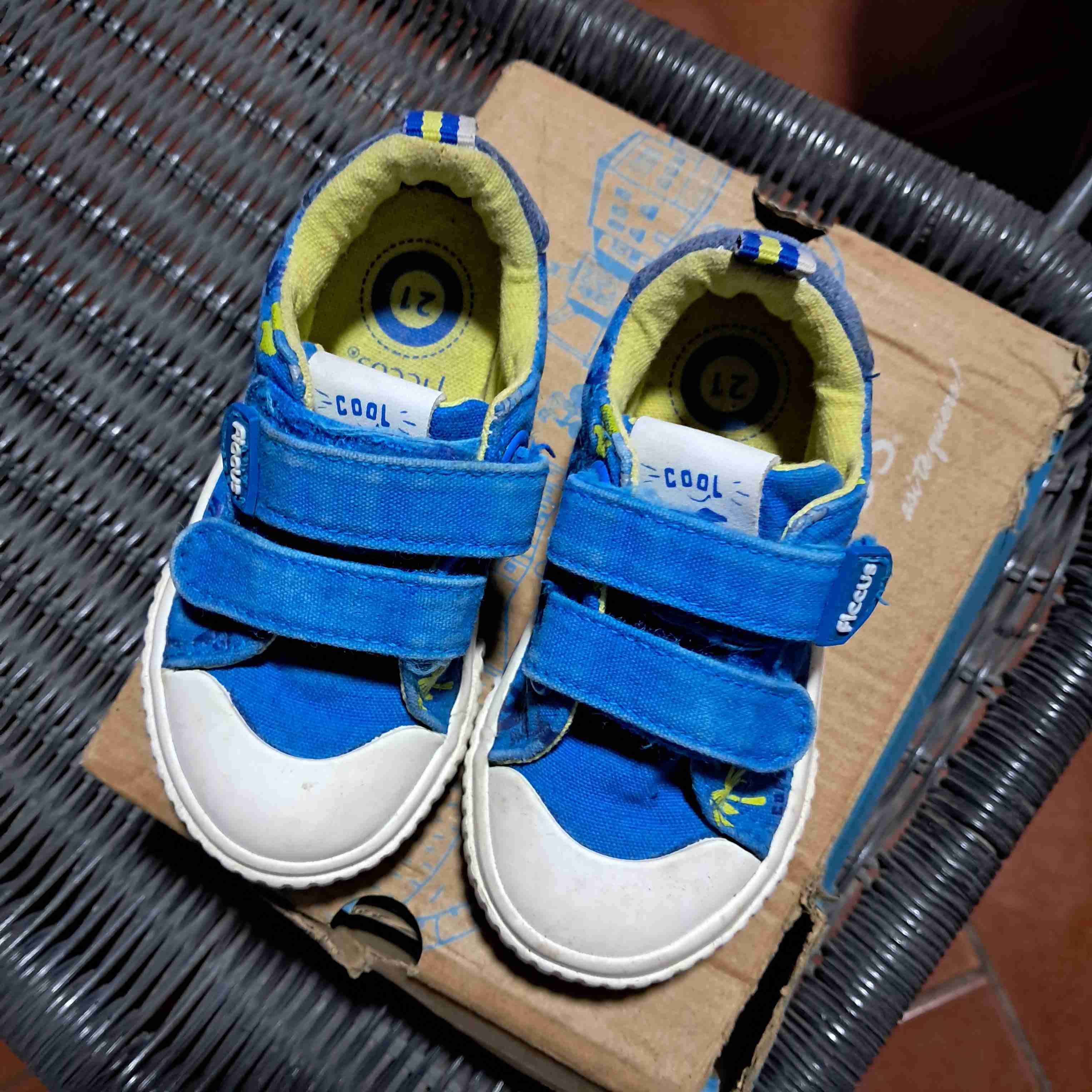 Zapatillas infantiles azules Ficcús - miniatura 2