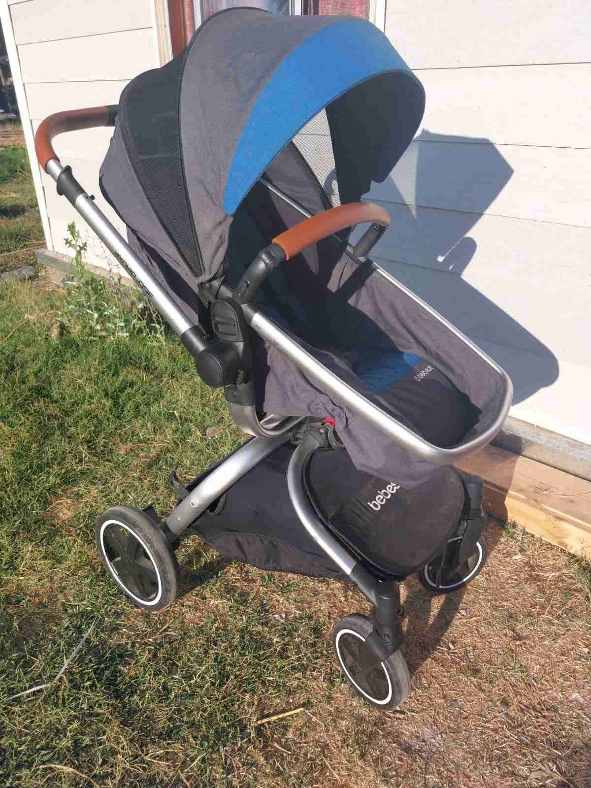 Coche de bebé Bebesit azul - miniatura 2