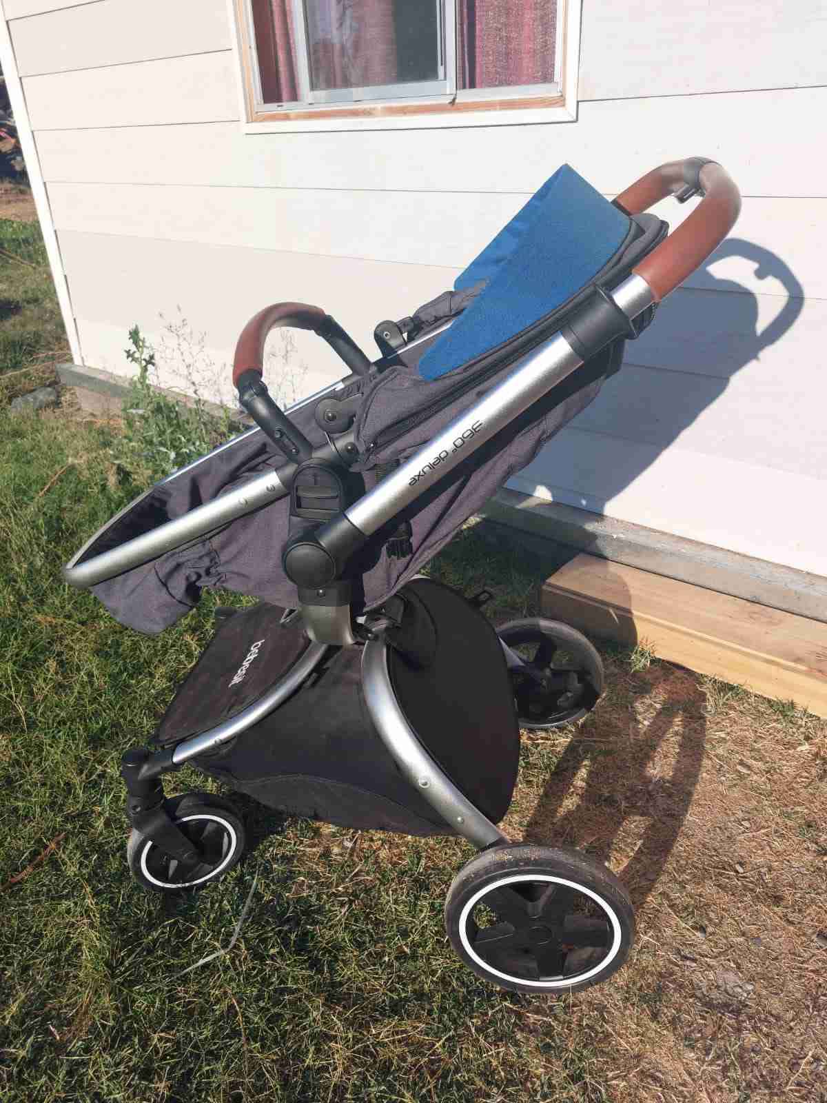 Coche de bebé Bebesit azul - miniatura 4