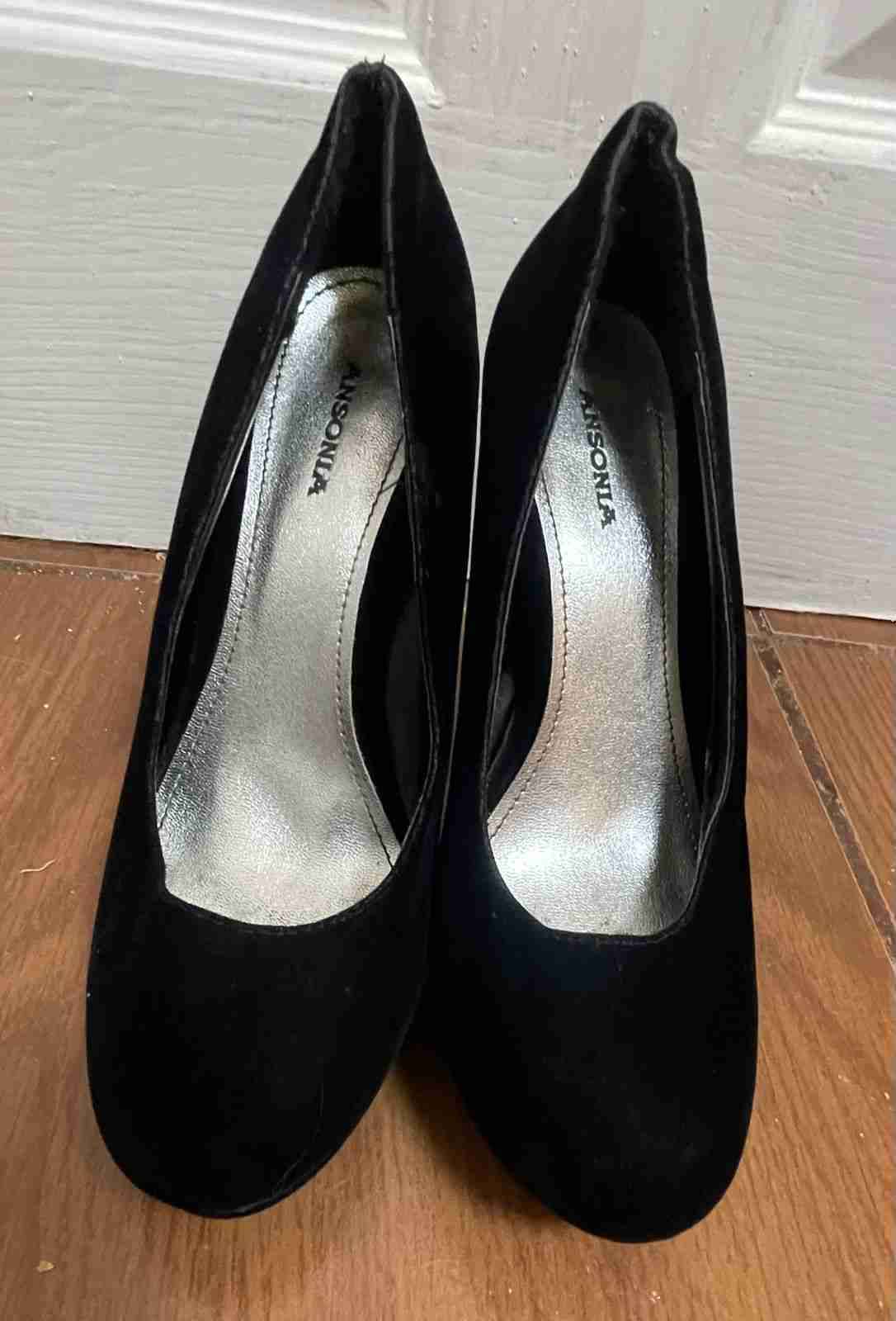 Zapatos taco aguja de gamuza N* 37 - miniatura 2