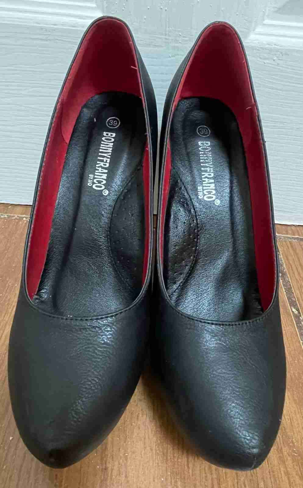 Zapatos de taco alto negros N*39 - miniatura 2