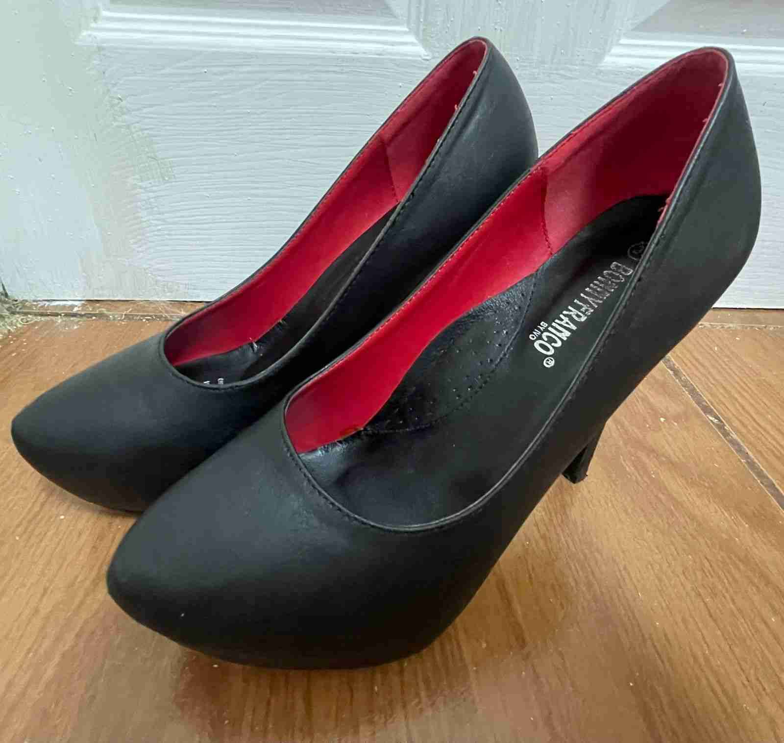 Zapatos de taco alto negros N*39 - miniatura 4