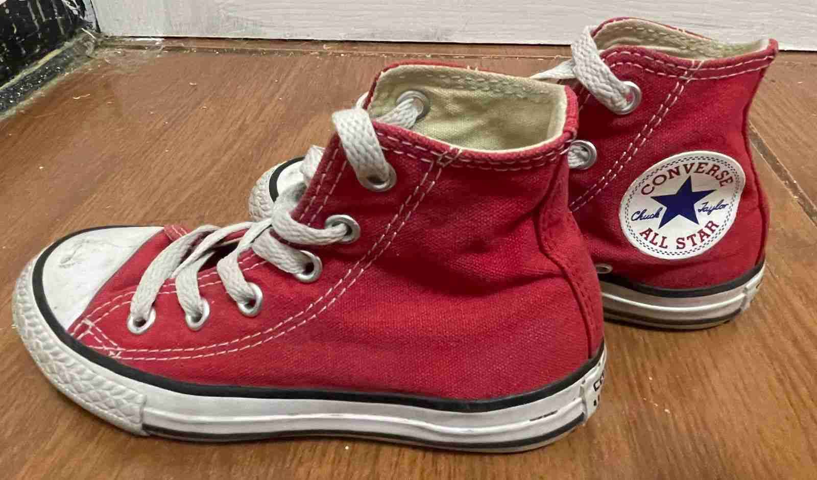 Zapatillas Converse rojas N*27