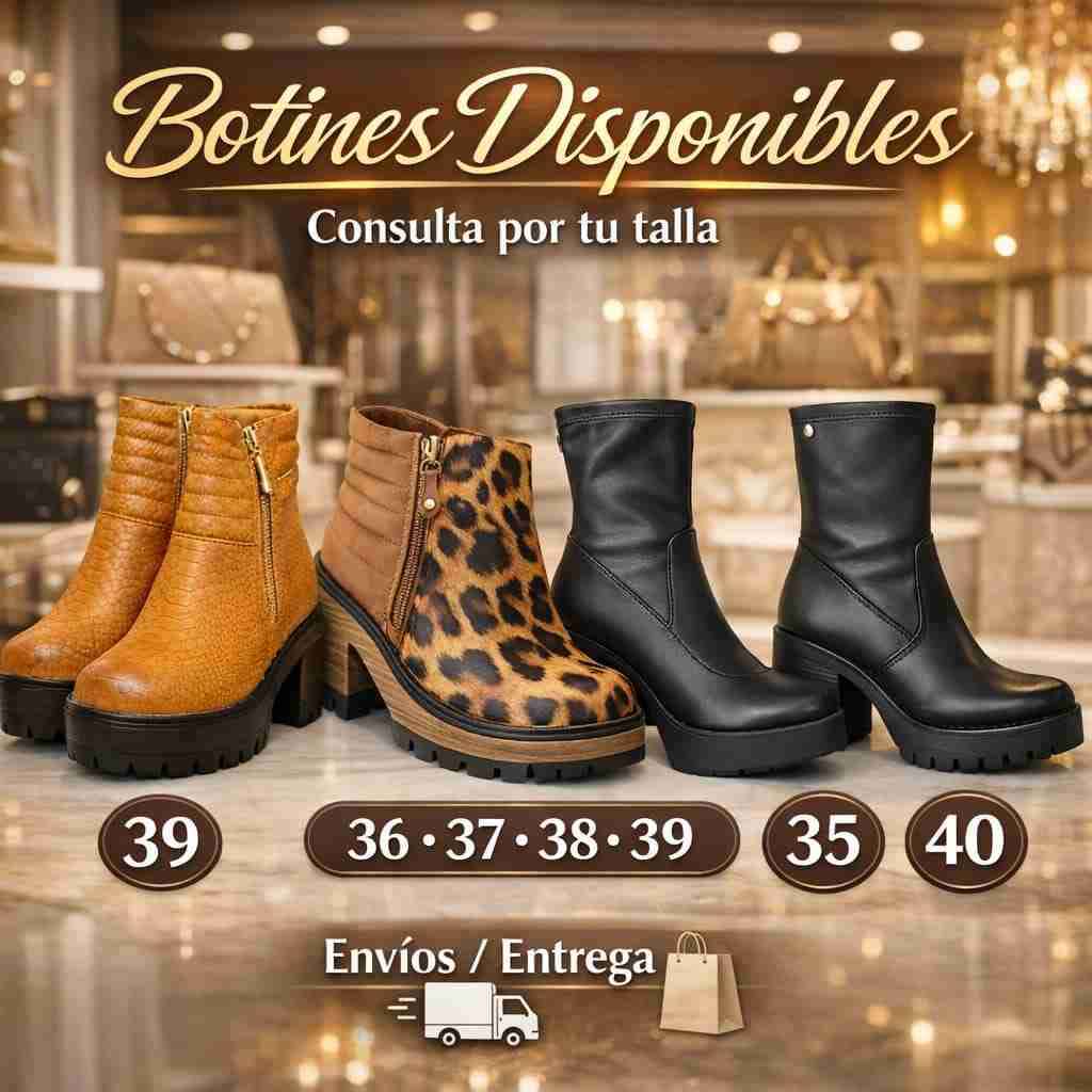 Botines de moda varios estilos