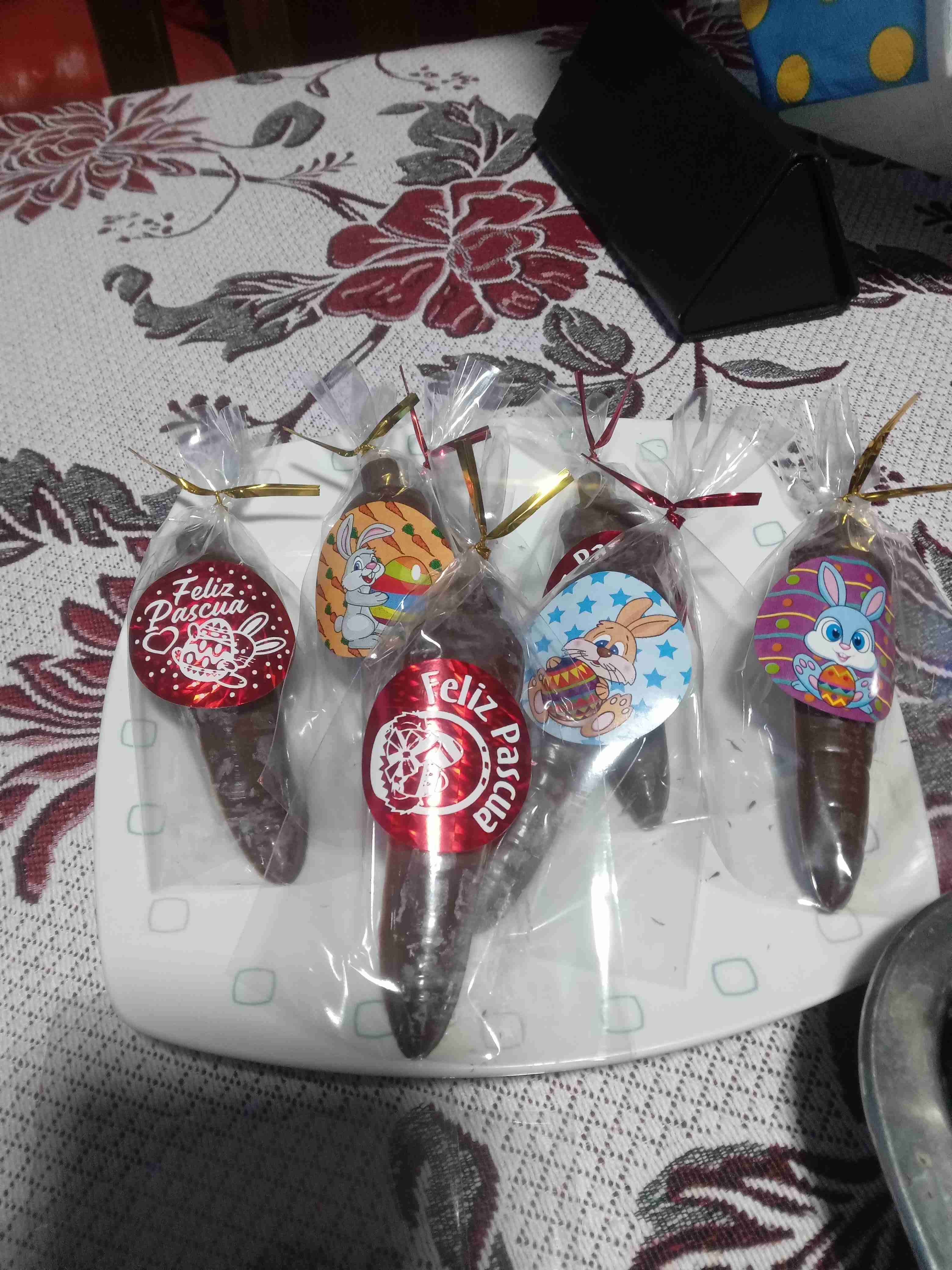 Chocolates de Pascua envueltos