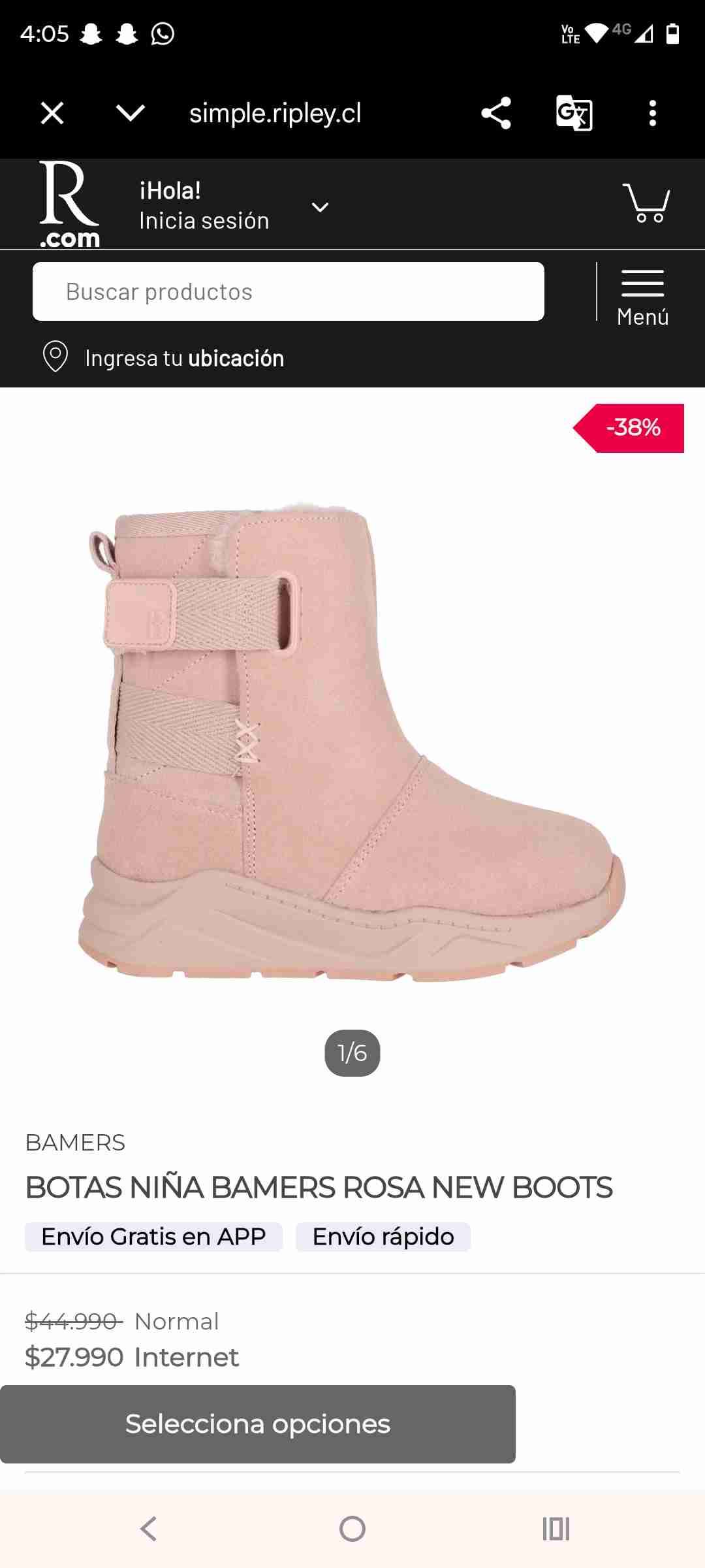 Botas Bamers  de invierno - miniatura 5