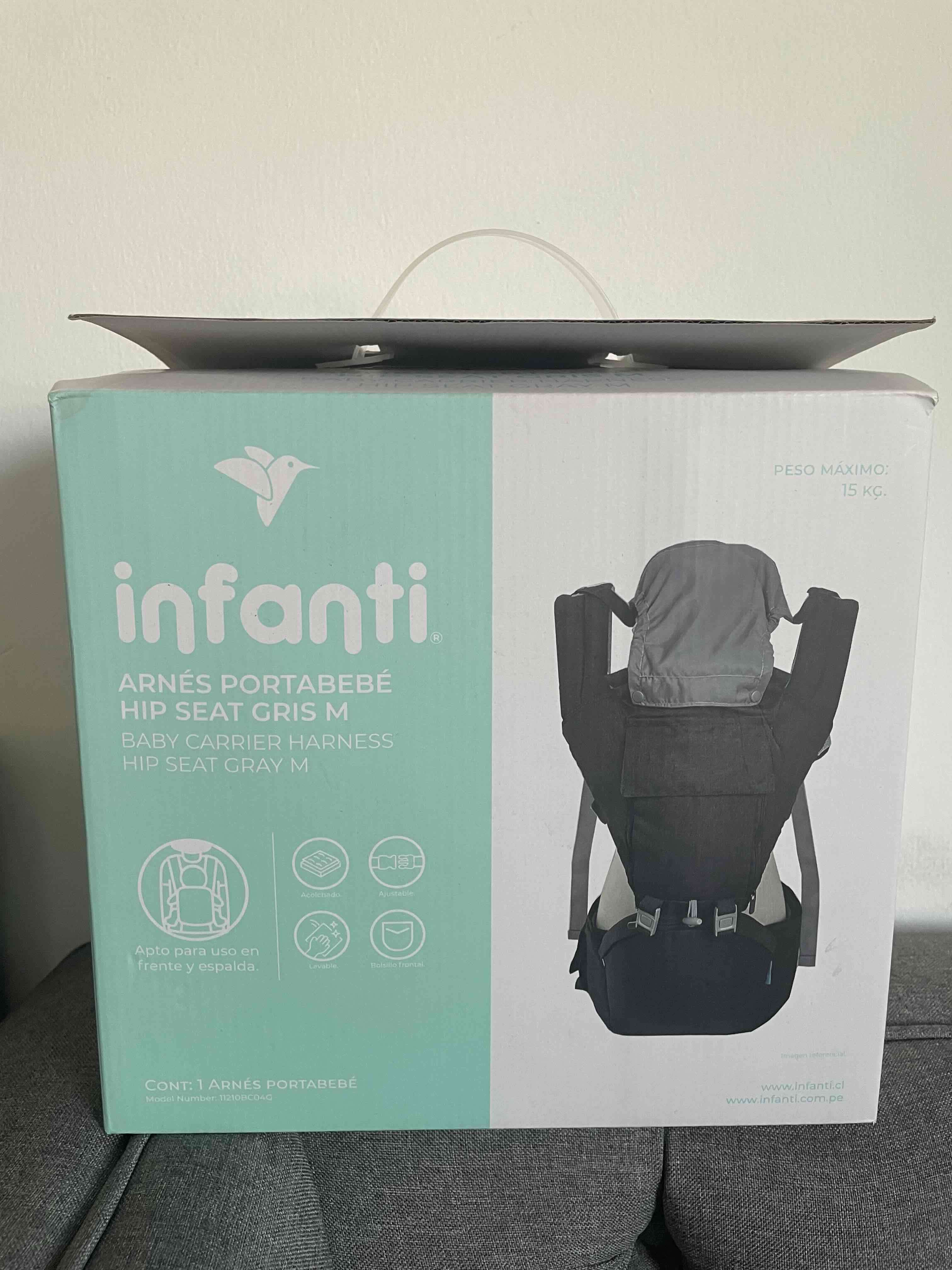 Arnés portabebé Infanti gris