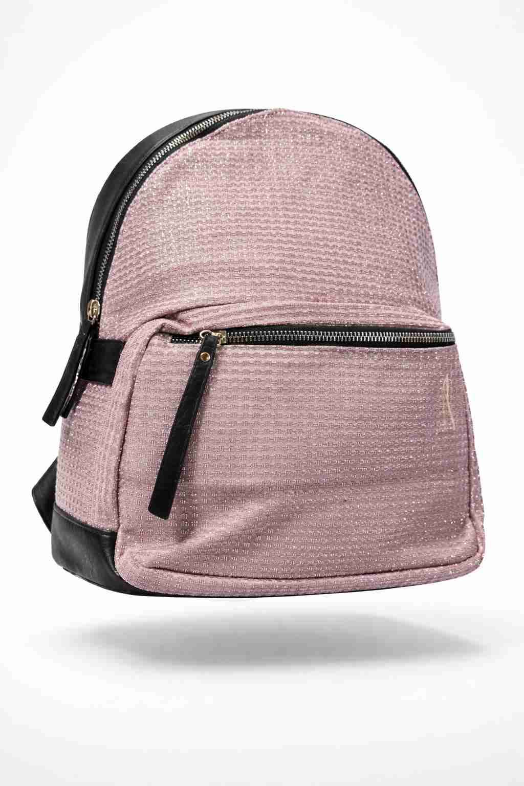 Mochila rosada brillante