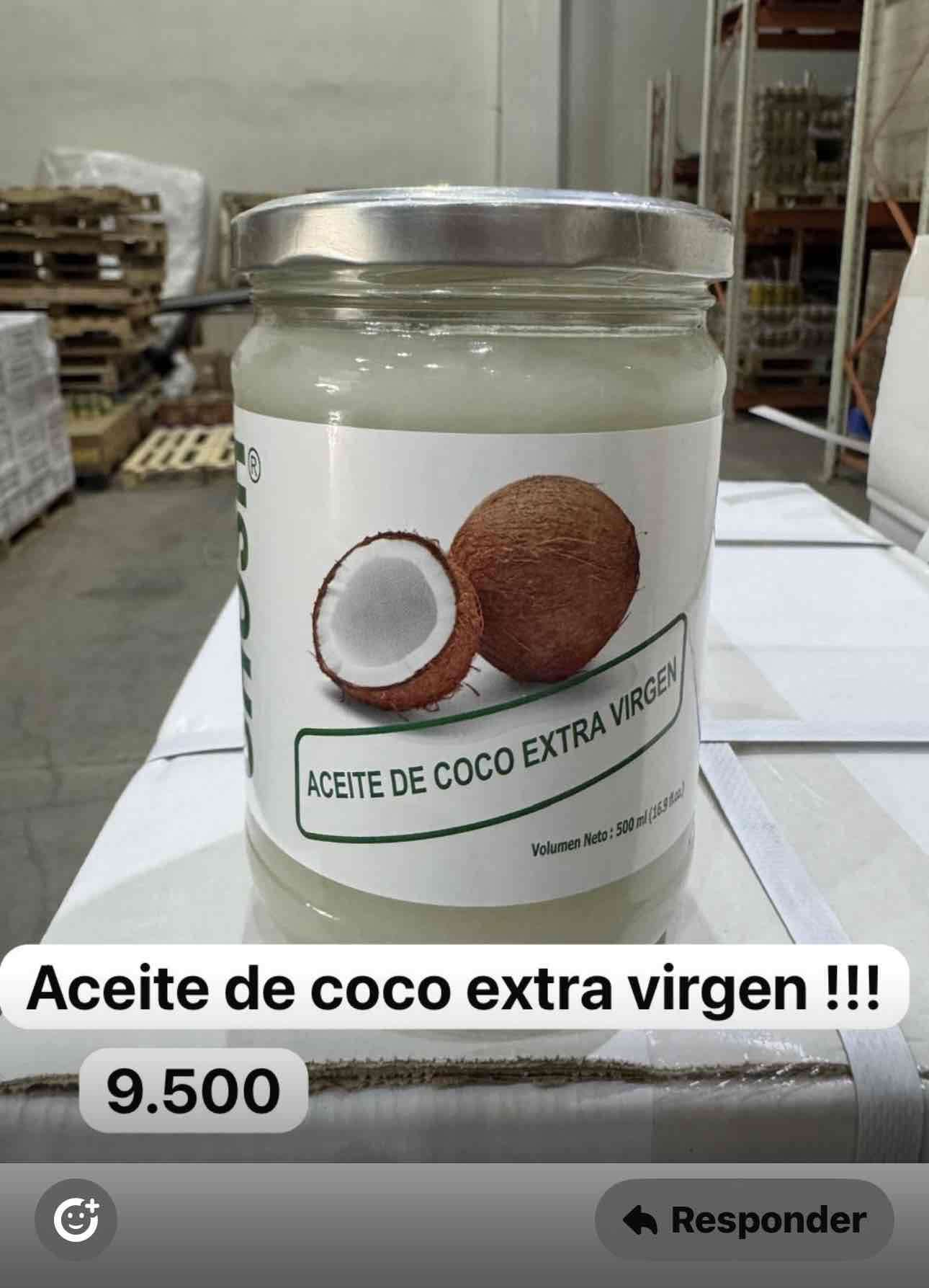 Aceite de coco extra virgen 500ml