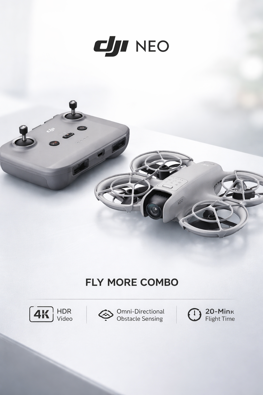 Dron DJI Neo Fly More Combo