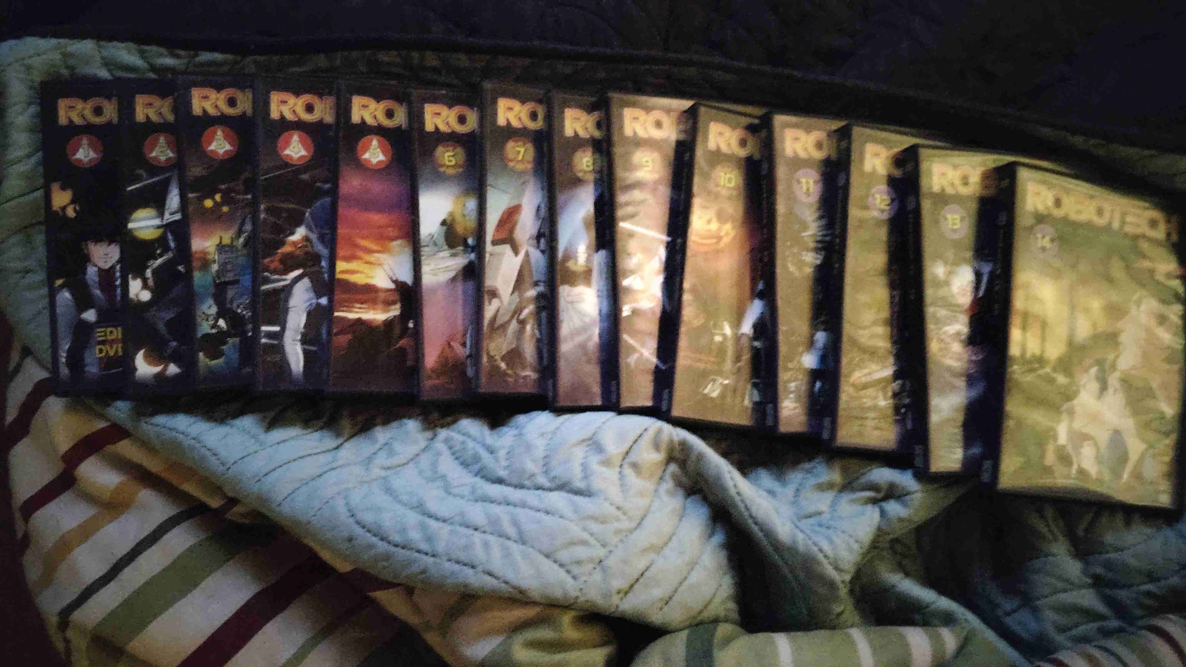 Colección DVD Robotech completa
