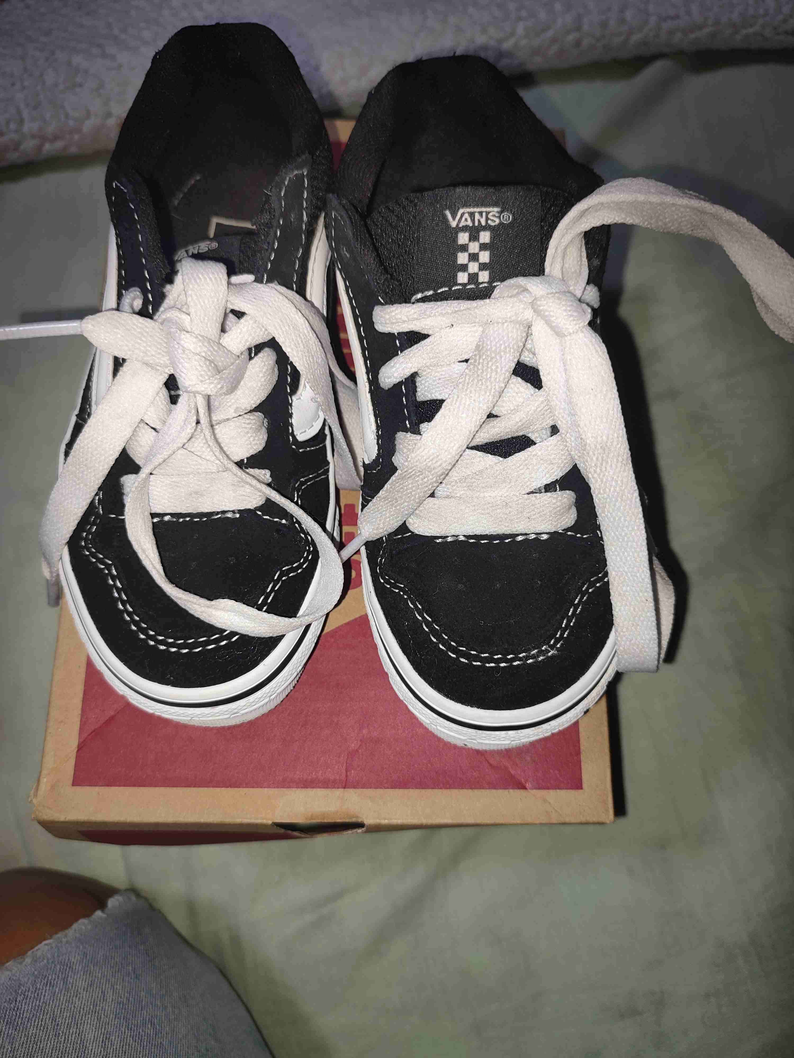 Zapatillas Vans negras para niños
