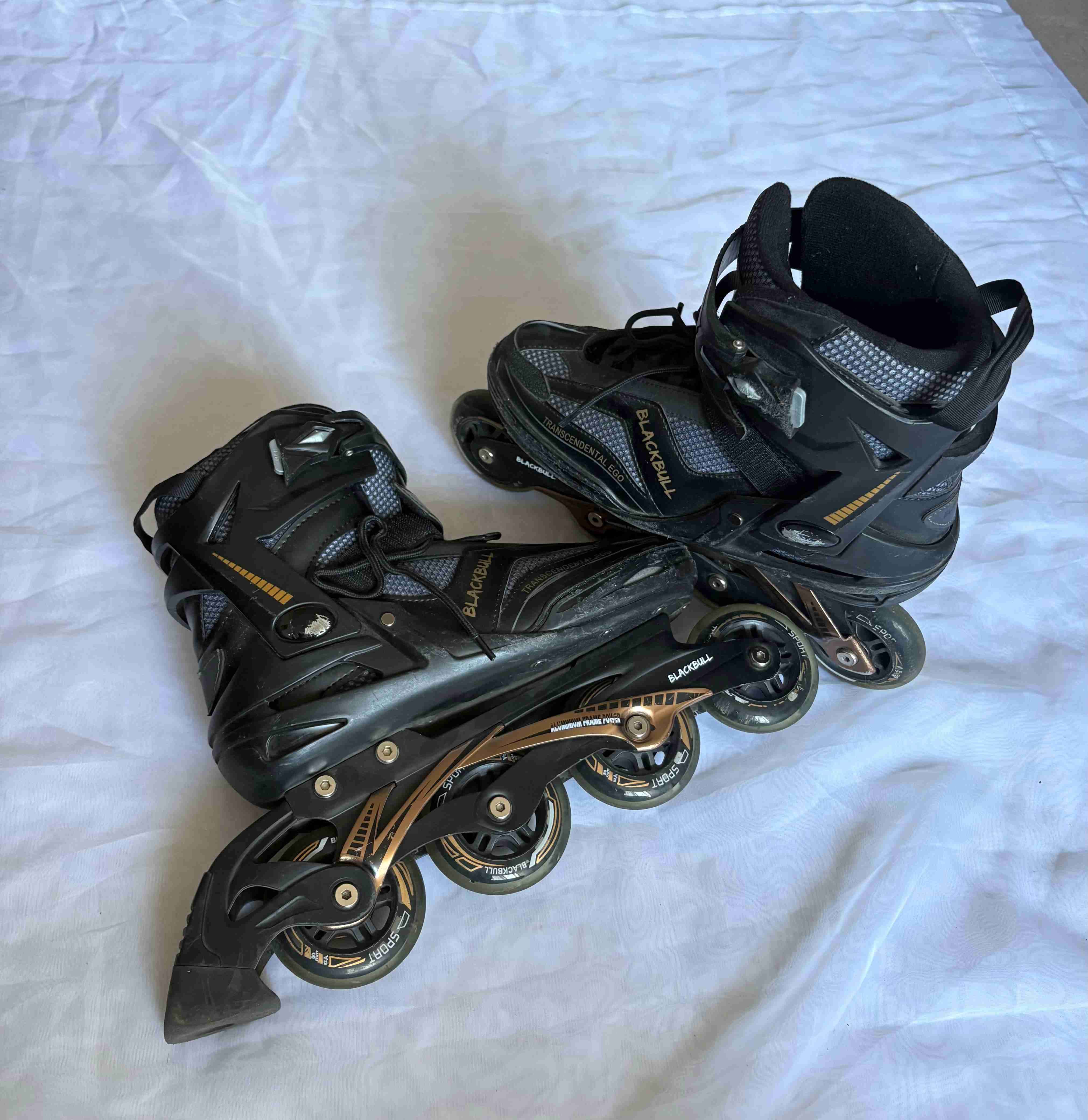 Patines en línea negros Blackbull