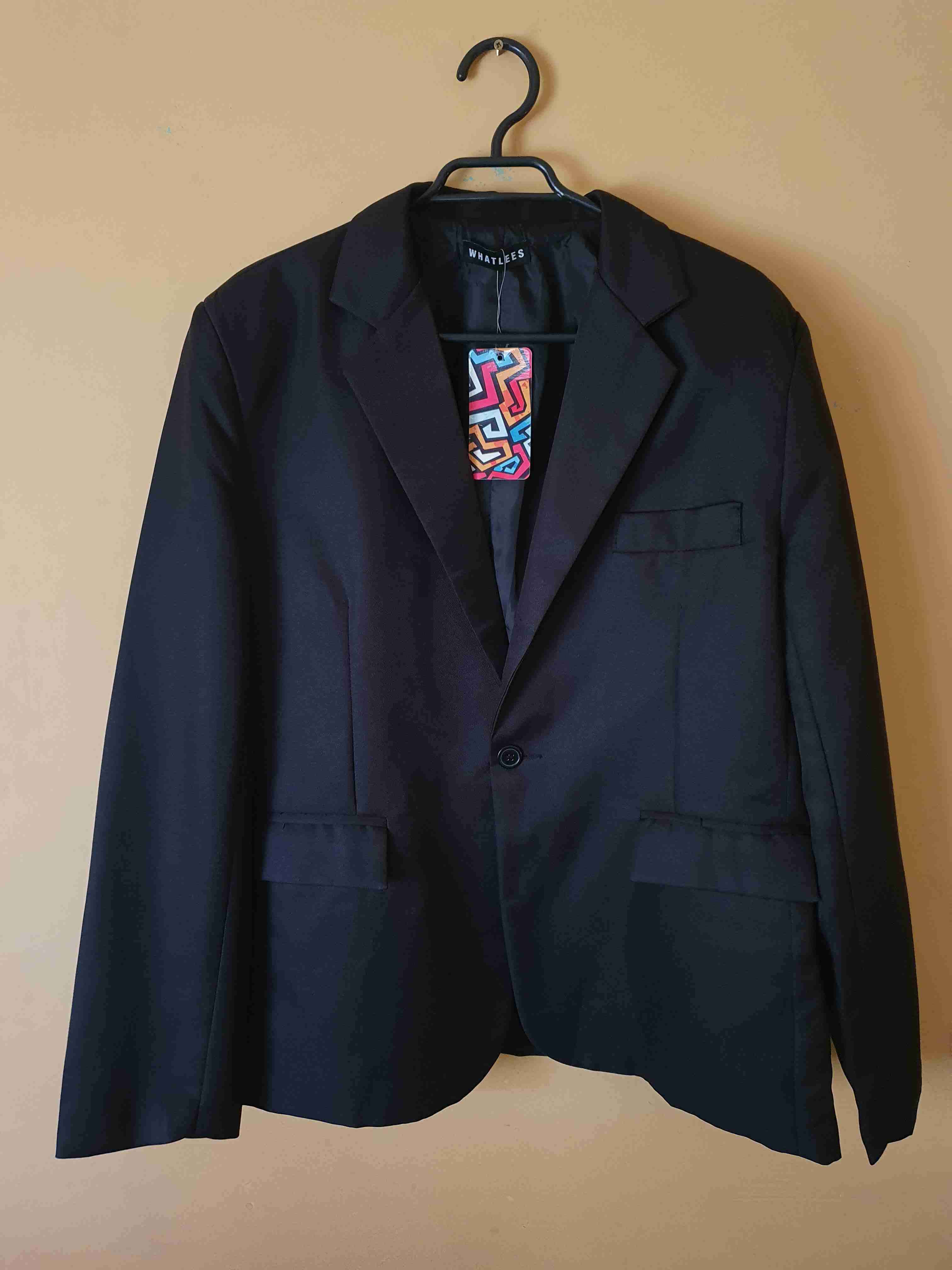 Blazer negro de hombre