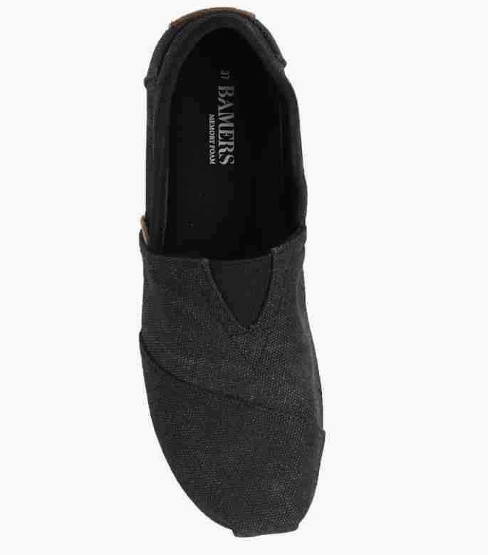 Alpargatas negras casuales