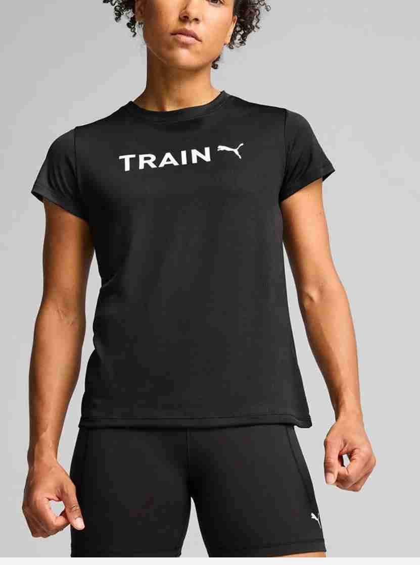 Polera deportiva negra Puma