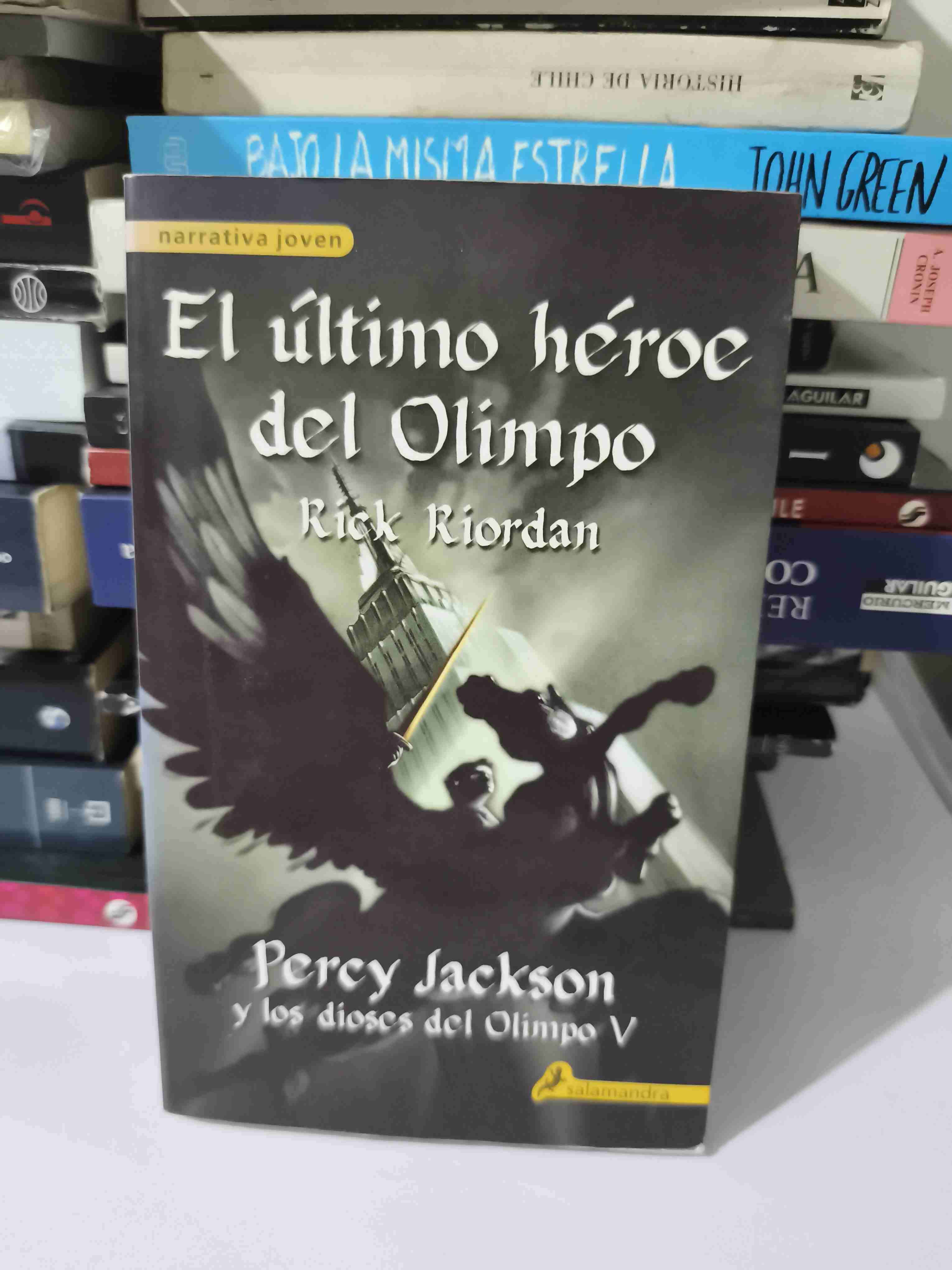 Libro El último héroe del Olimpo