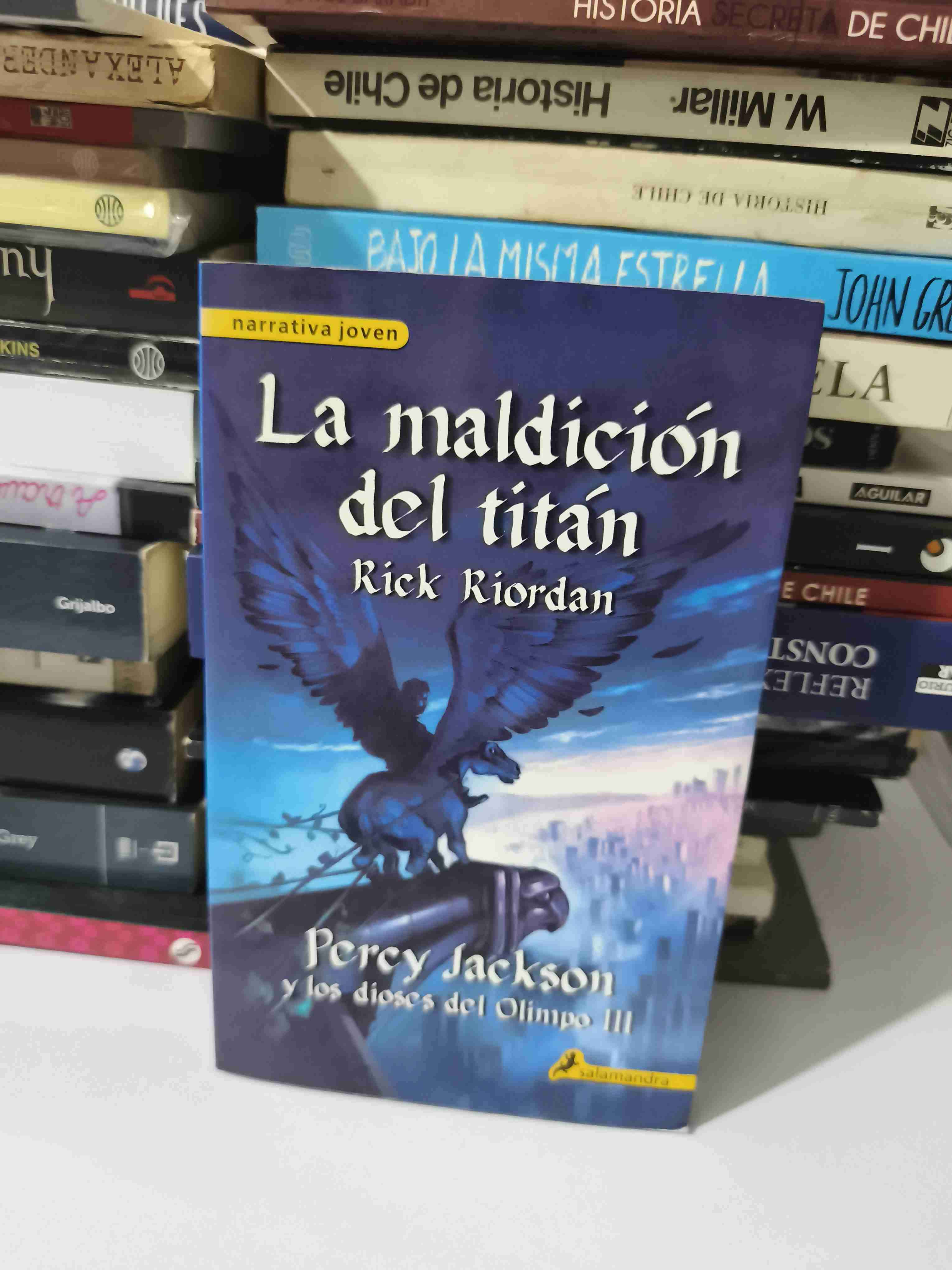 Libro: La maldición del titán