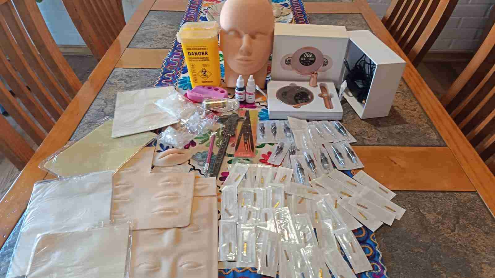 Kit completo de microblading y micropigmentacion