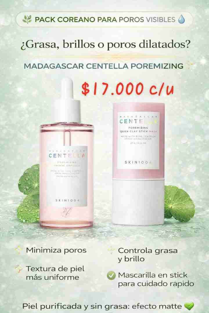 Pack Coreano Porezing Centella