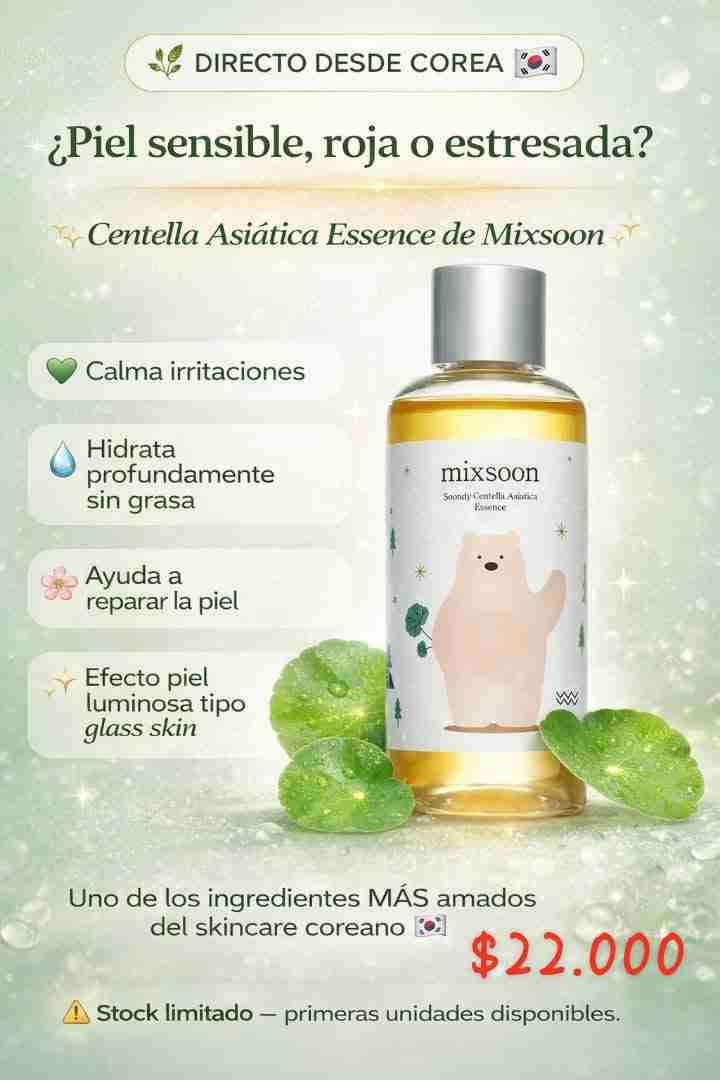 Esencia Mixsoon Centella Asiática