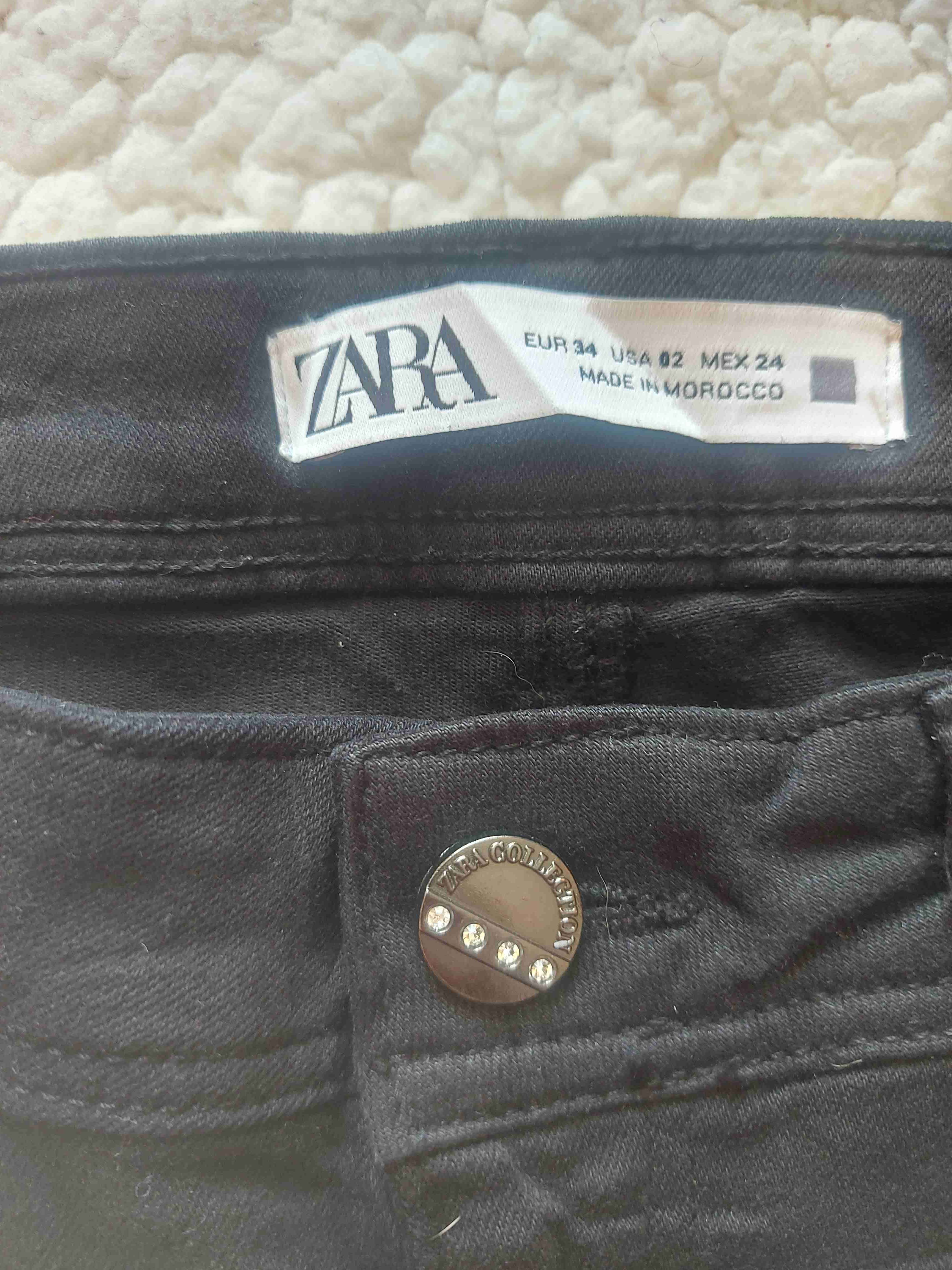 ❌❌❌VENDIDOS❌❌❌Jeans Zara negros - miniatura 5