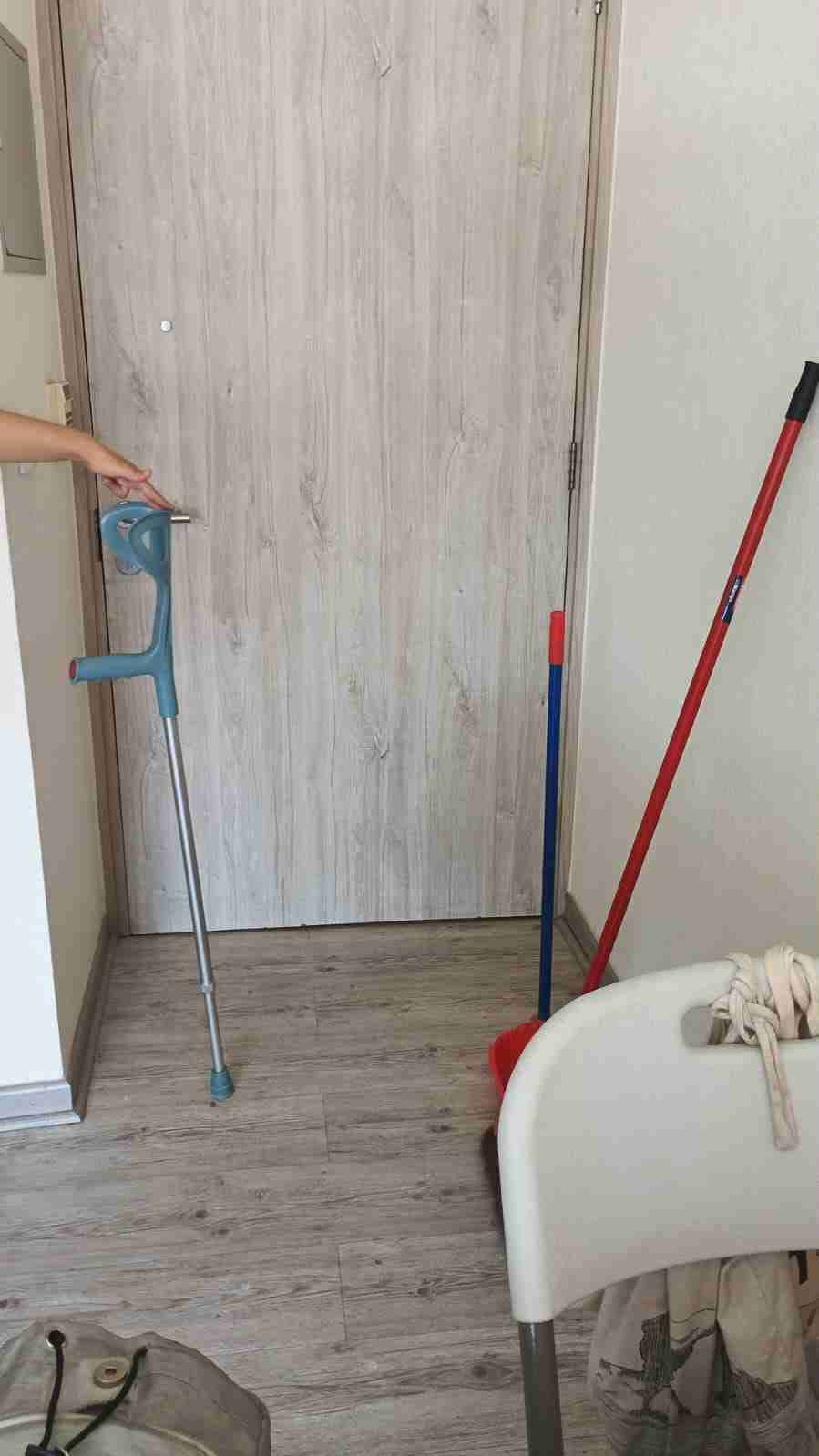 Muletas ajustables de aluminio