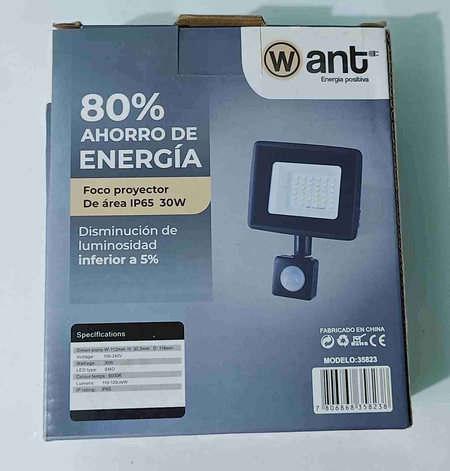 Foco proyector IP65 30W