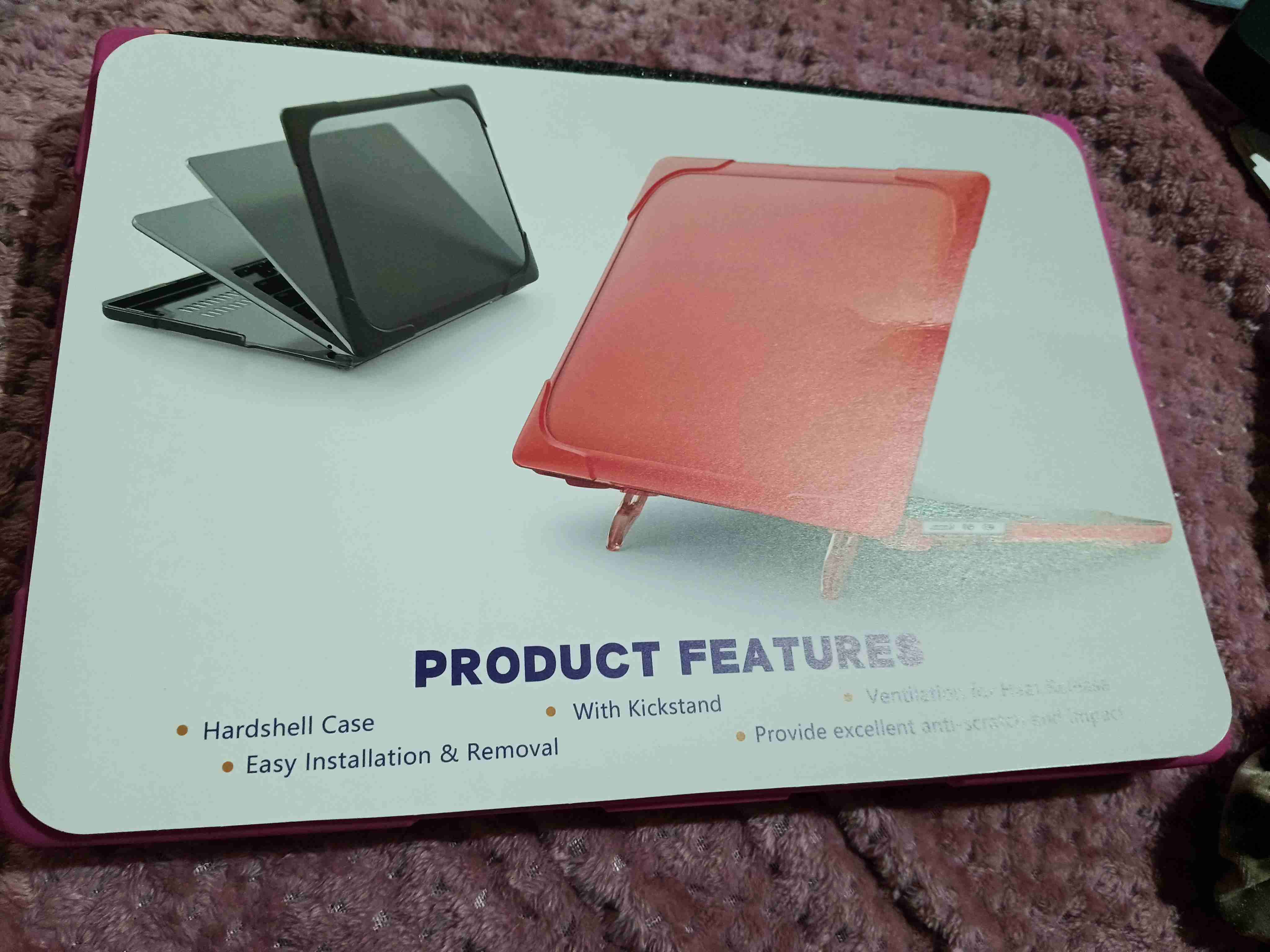 Funda rígida para laptop Pro 13 con soporte