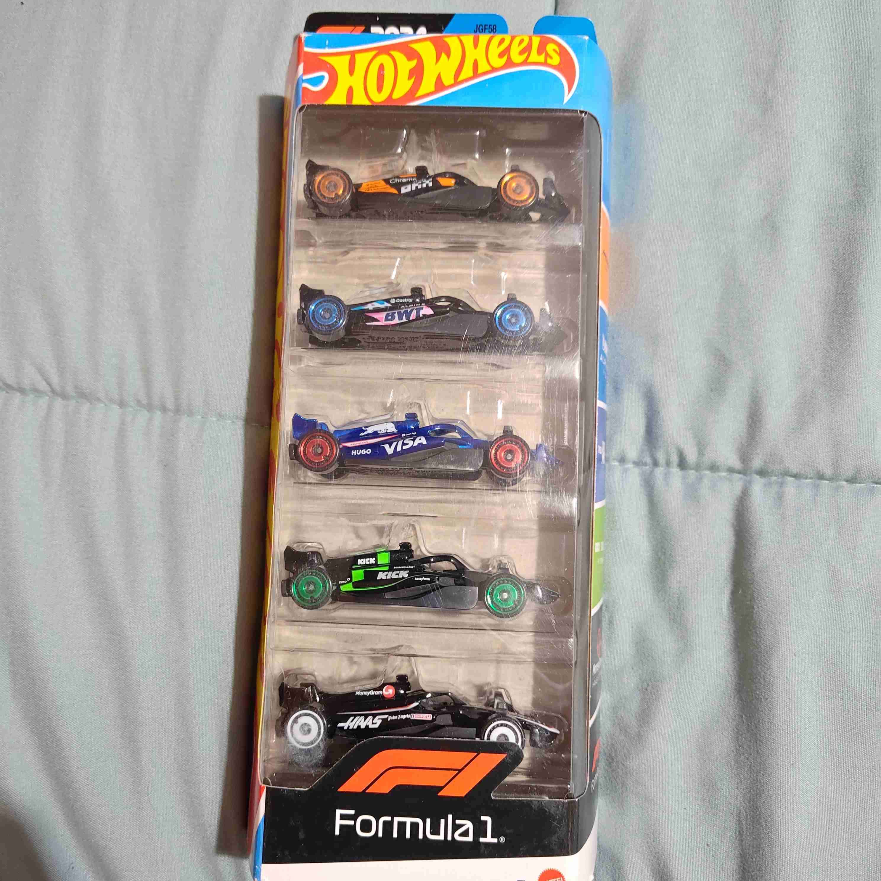Set de autos Hot Wheels F1