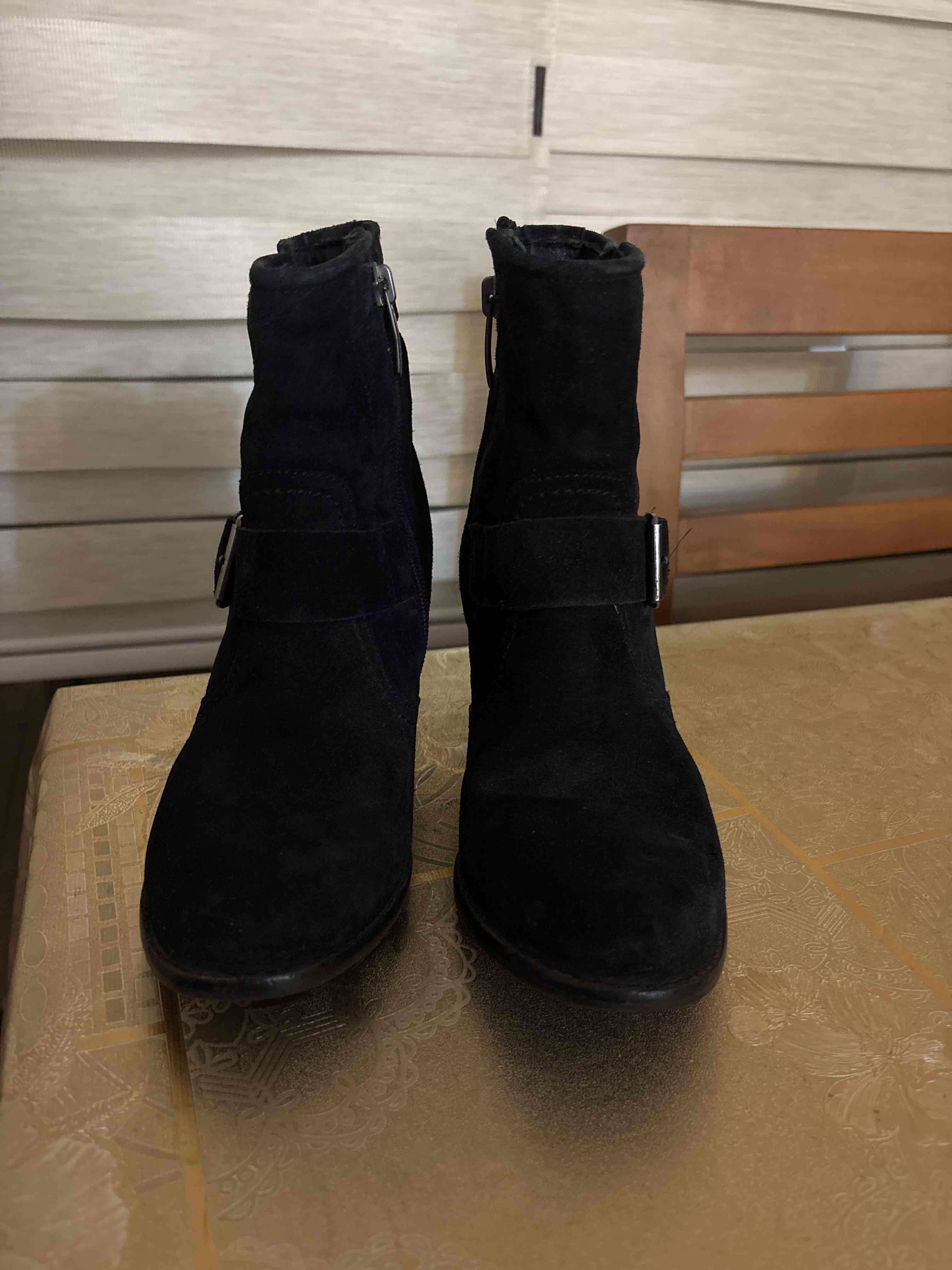 Botines negros de gamuza Gacel talla 35