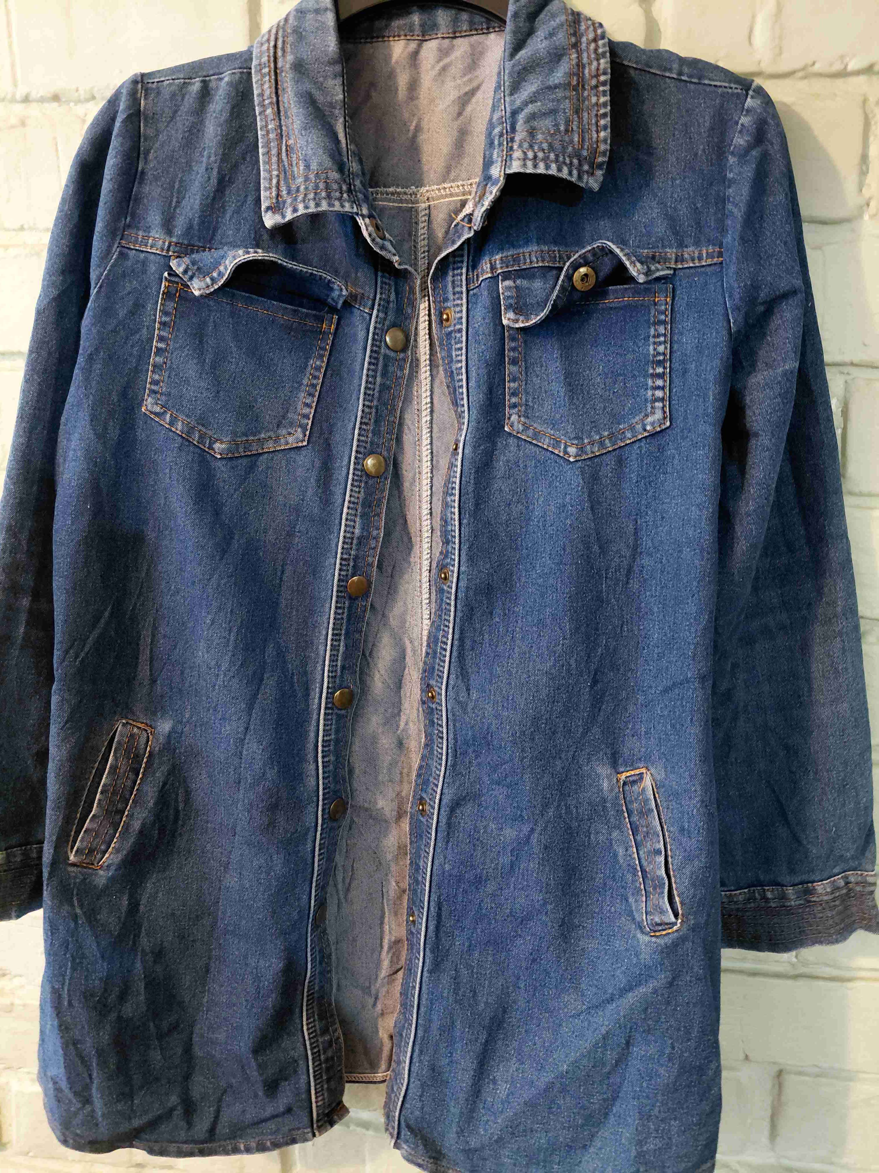 Chaqueta de mezclilla unisex